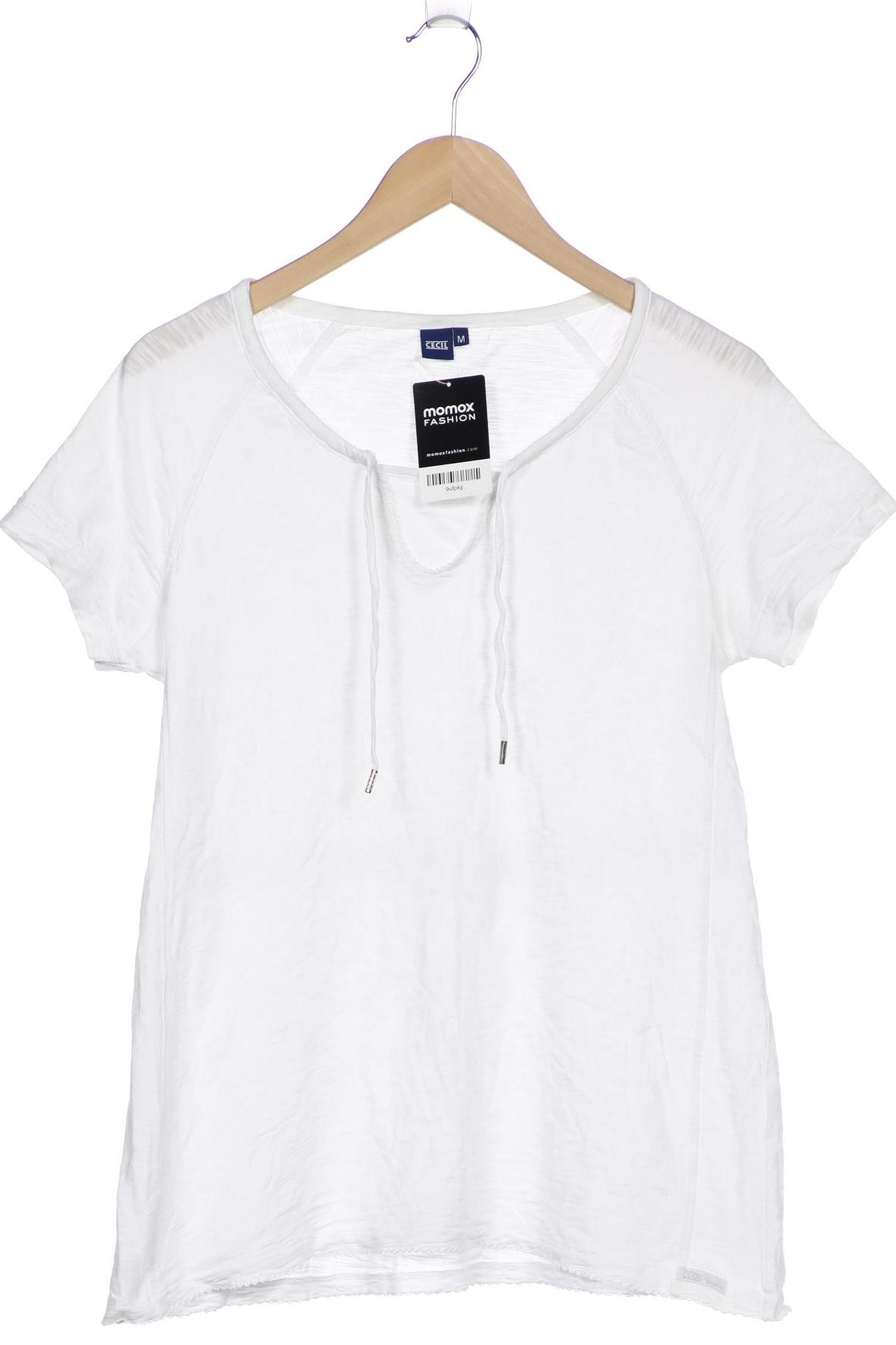 

CECIL Damen T-Shirt, weiß