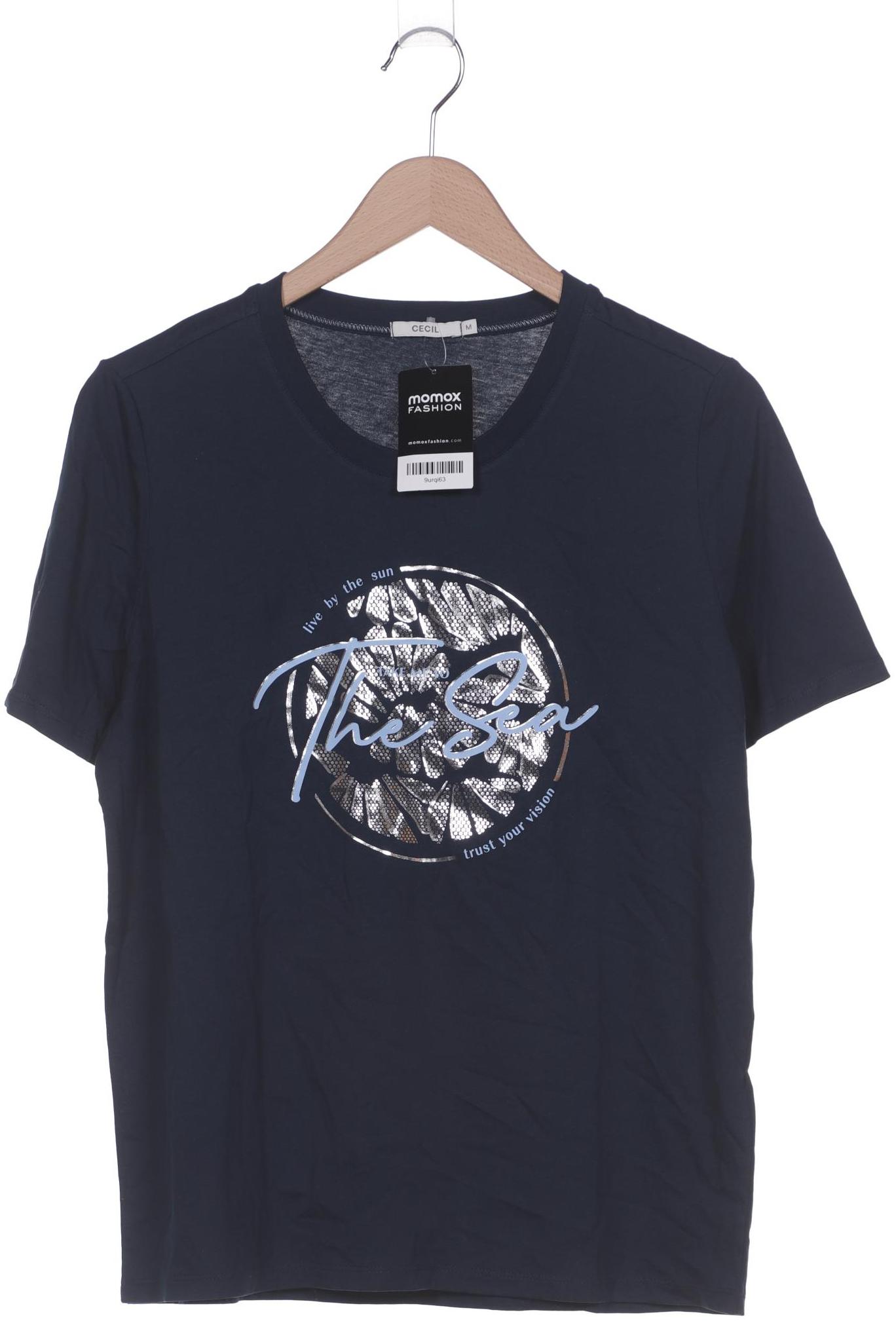 

Cecil Damen T-Shirt, marineblau, Gr. 38