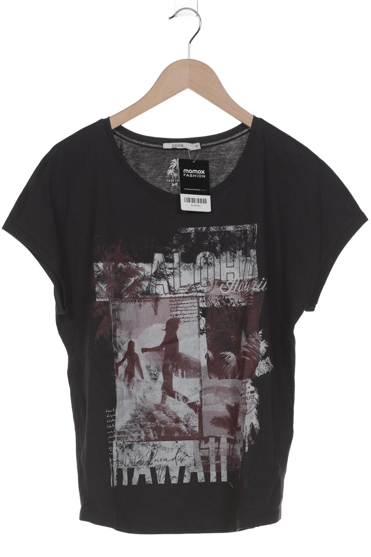 

Cecil Damen T-Shirt, grau, Gr. 38