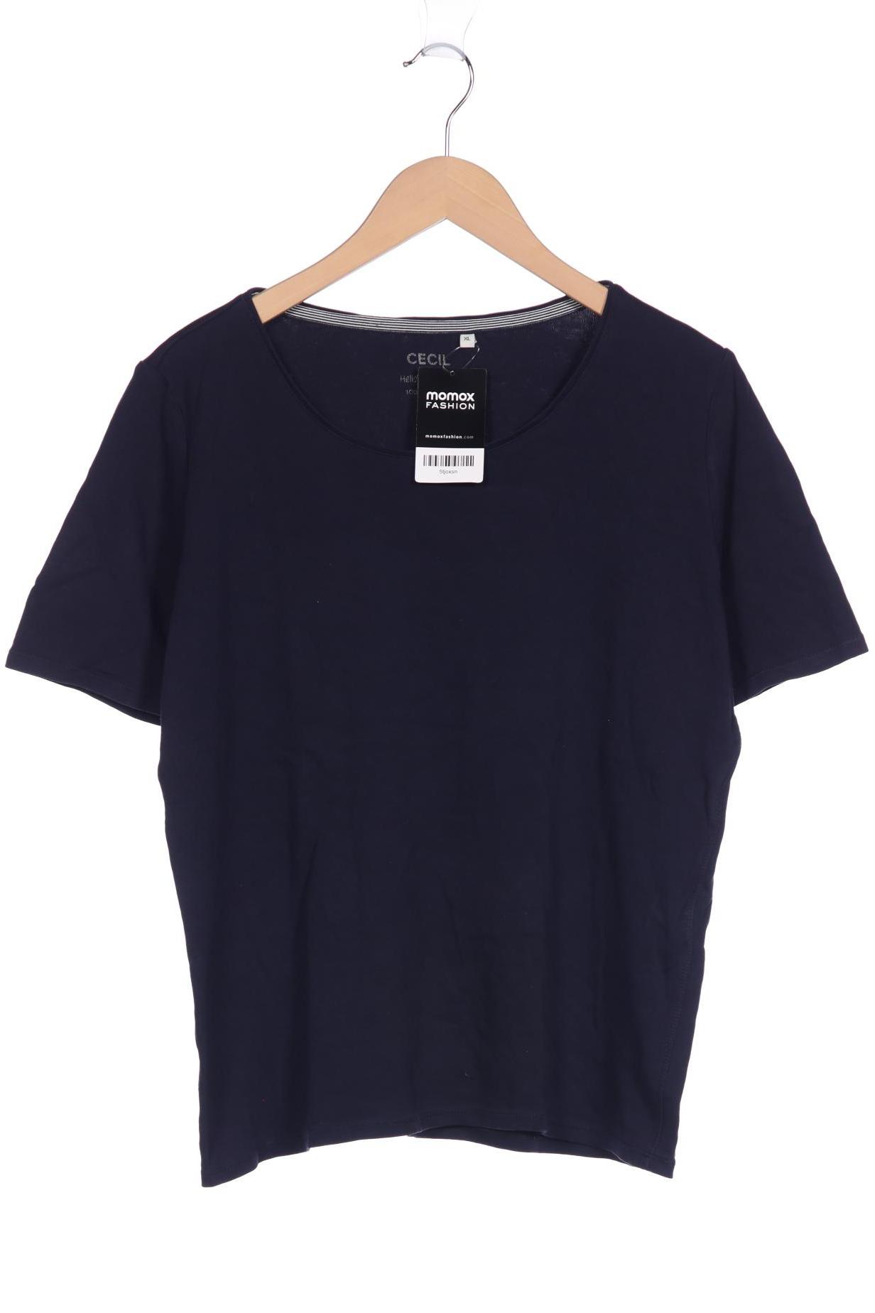 

CECIL Damen T-Shirt, marineblau
