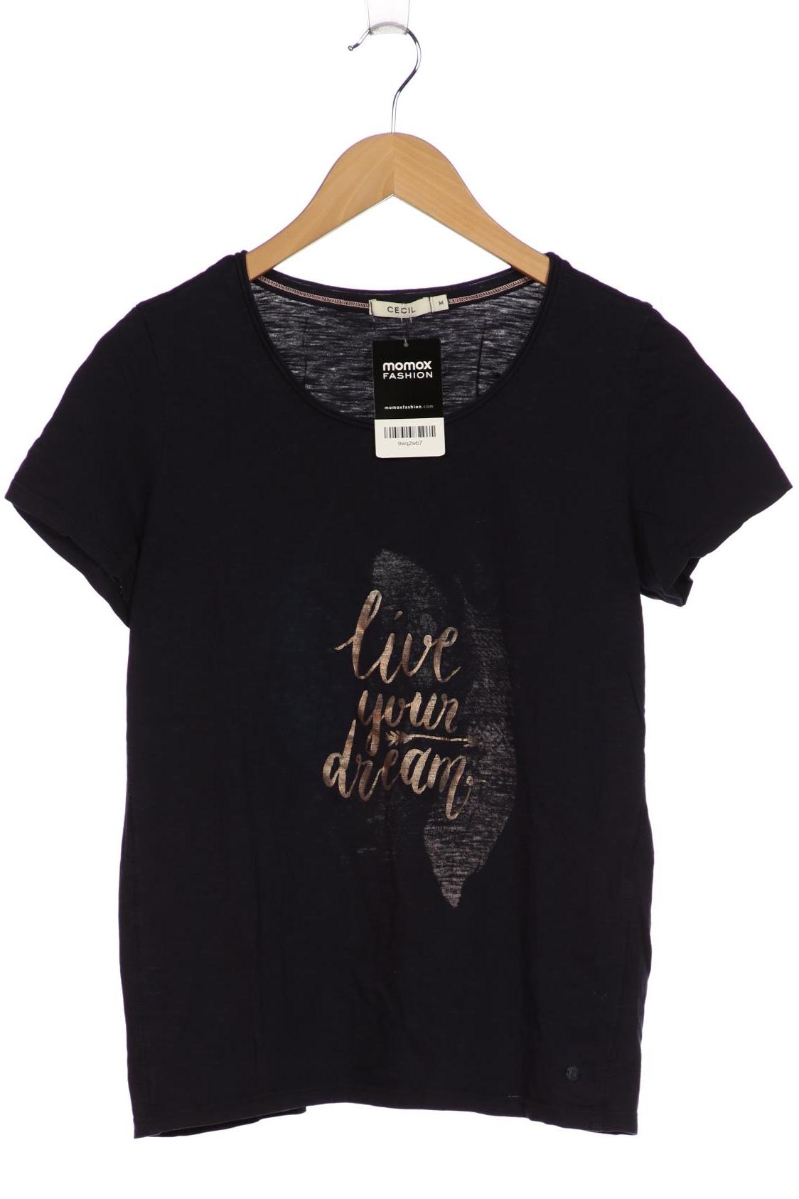 

Cecil Damen T-Shirt, marineblau, Gr. 38