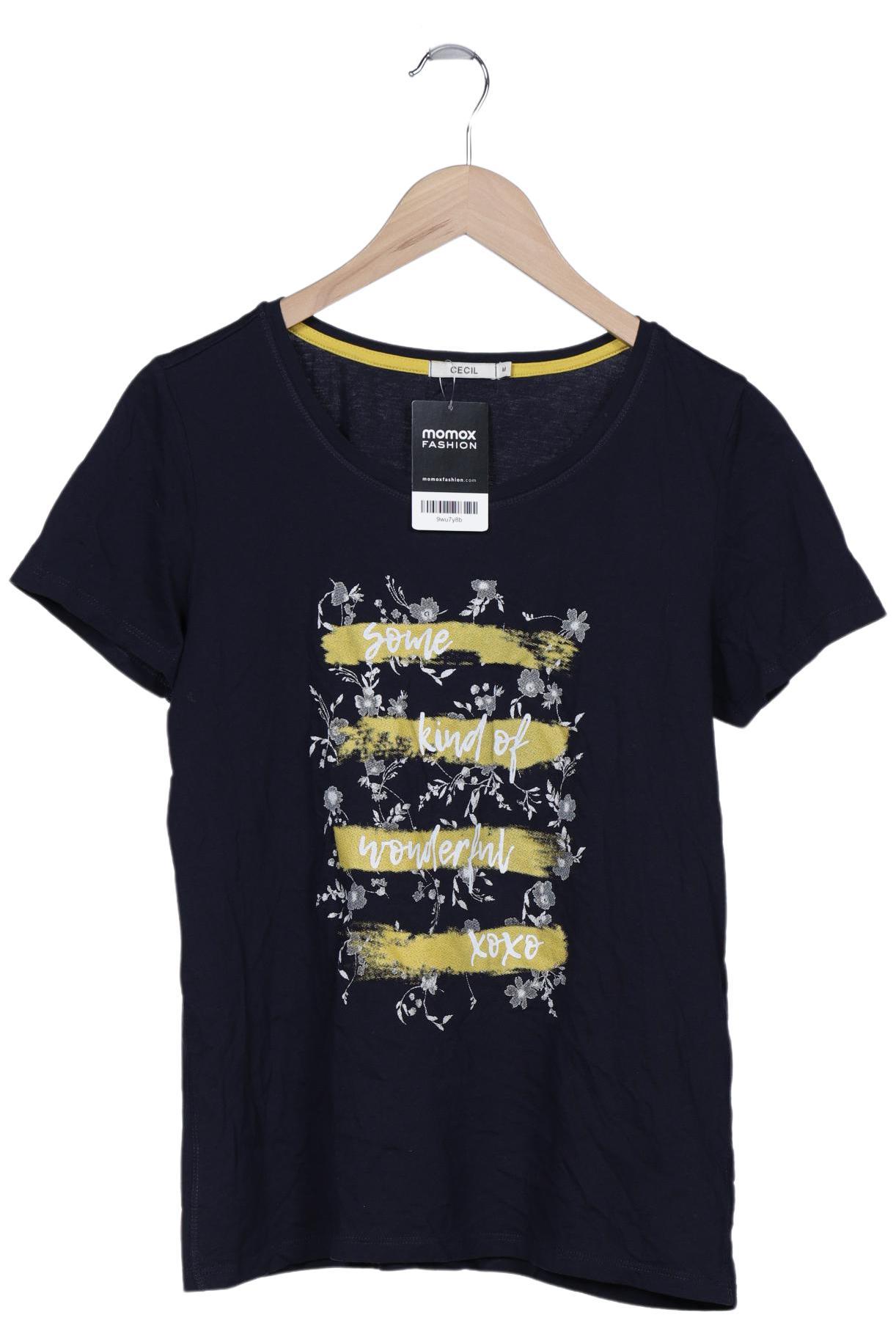 

Cecil Damen T-Shirt, marineblau, Gr. 38