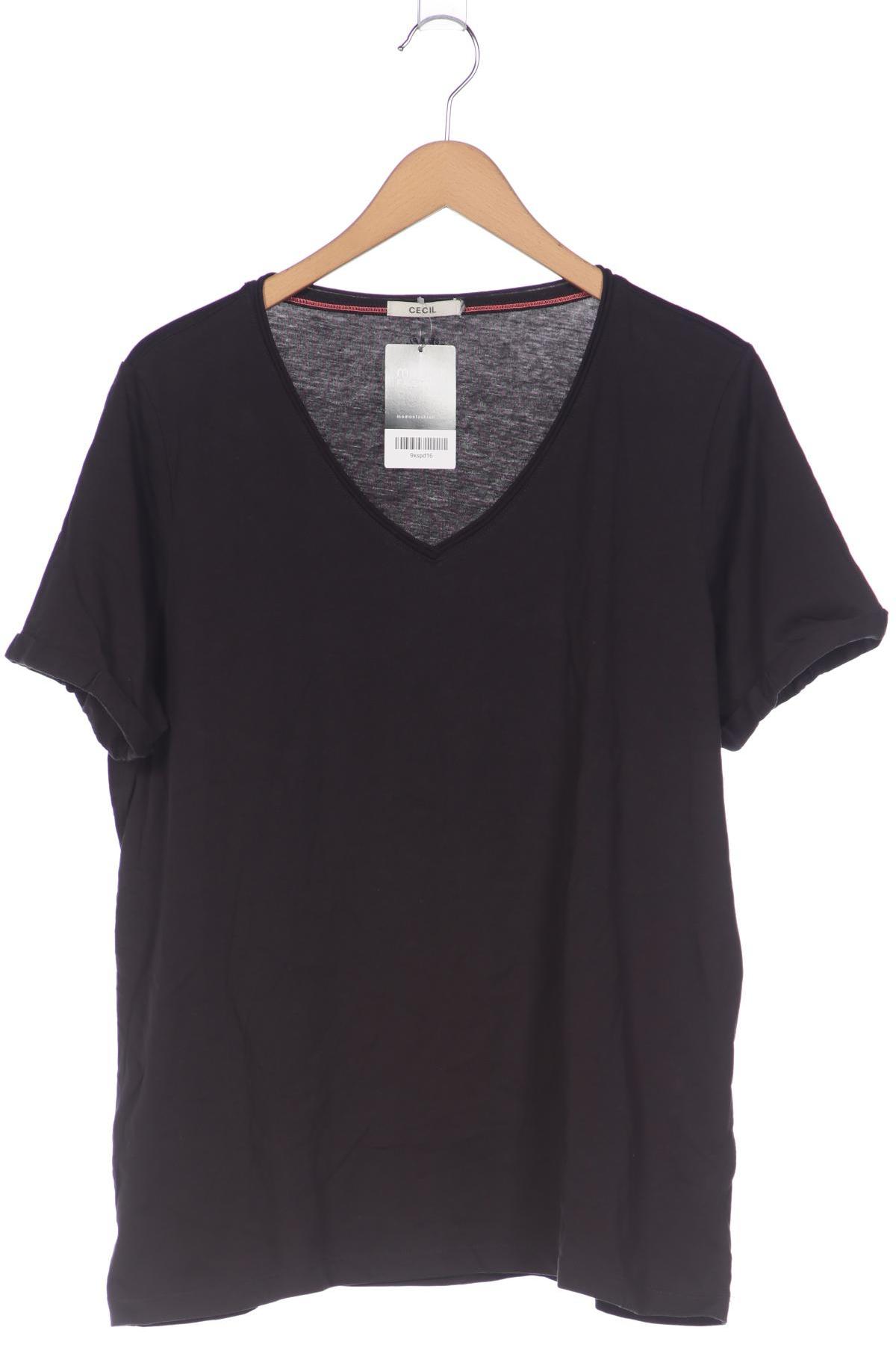 

Cecil Damen T-Shirt, schwarz, Gr. 48