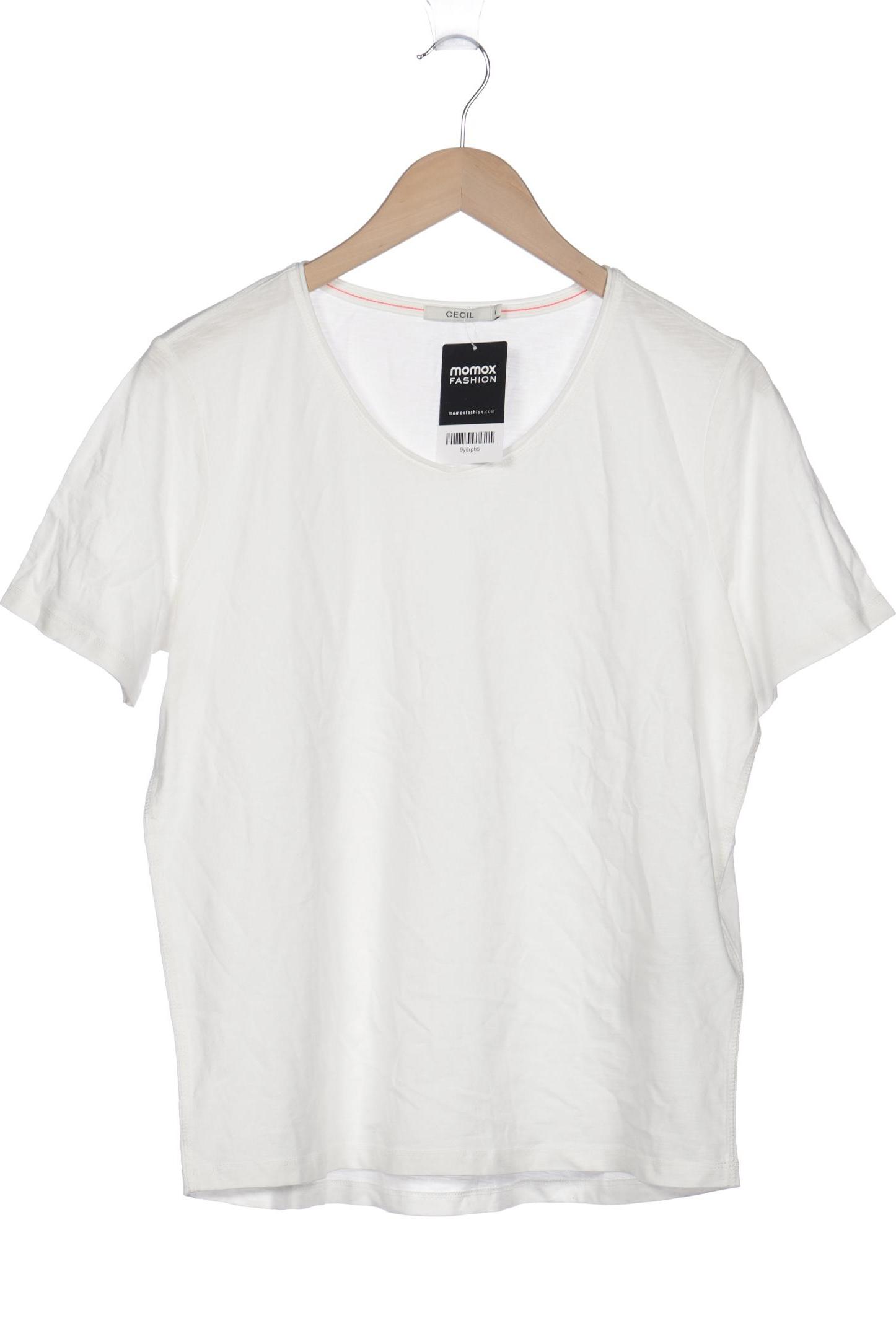 

CECIL Damen T-Shirt, weiß