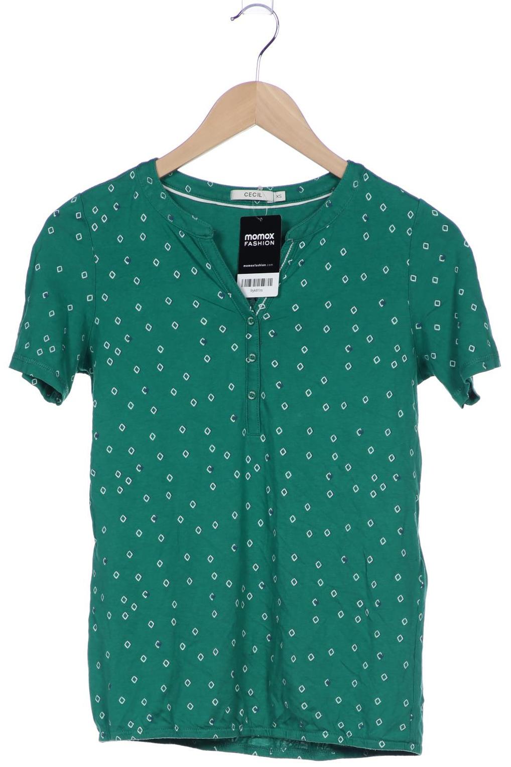 

Cecil Damen T-Shirt, grün, Gr. 34