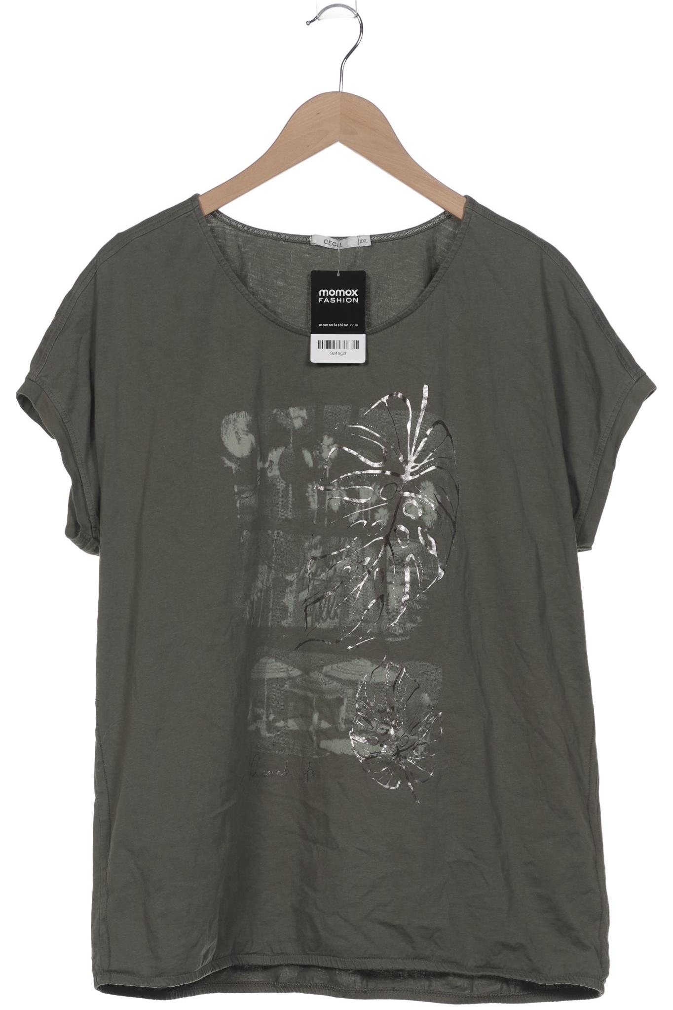 

Cecil Damen T-Shirt, grün, Gr. 46