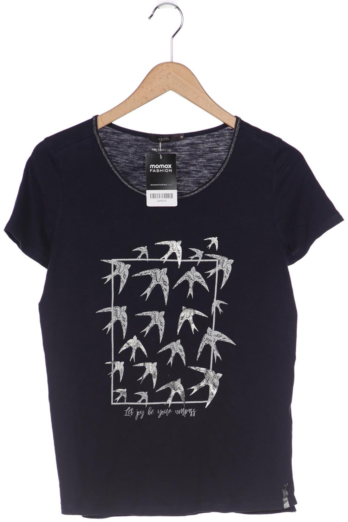 

Cecil Damen T-Shirt, marineblau, Gr. 38