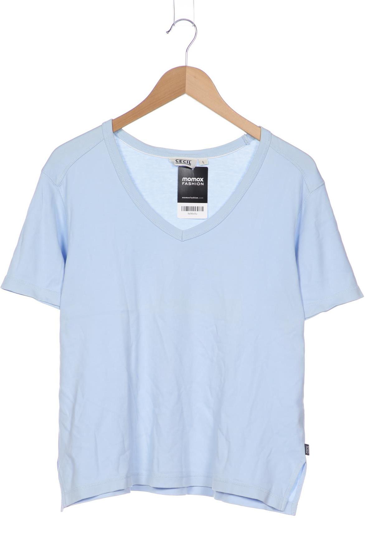 

Cecil Damen T-Shirt, hellblau, Gr. 42