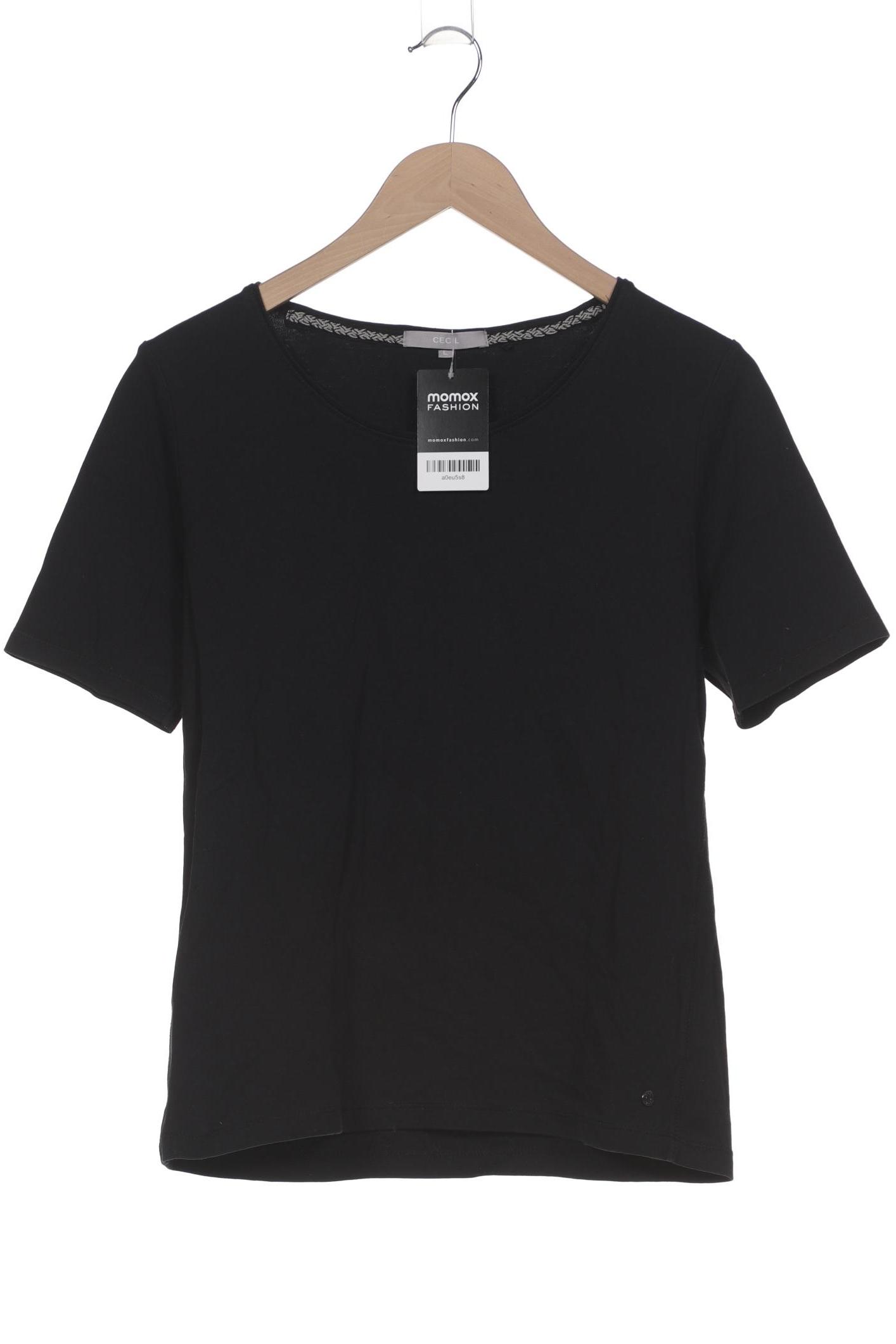 

Cecil Damen T-Shirt, schwarz, Gr. 42