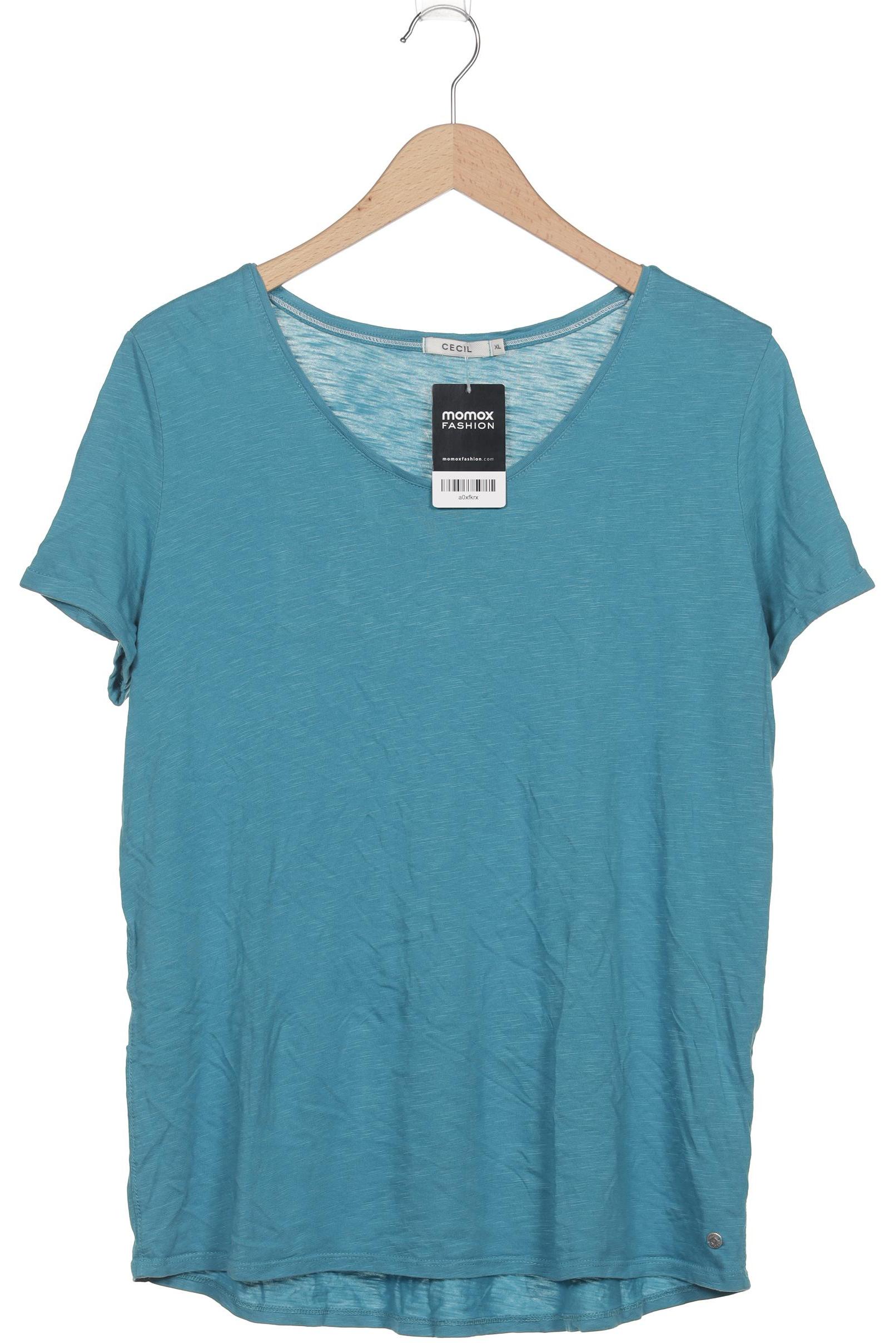 

Cecil Damen T-Shirt, blau, Gr. 44