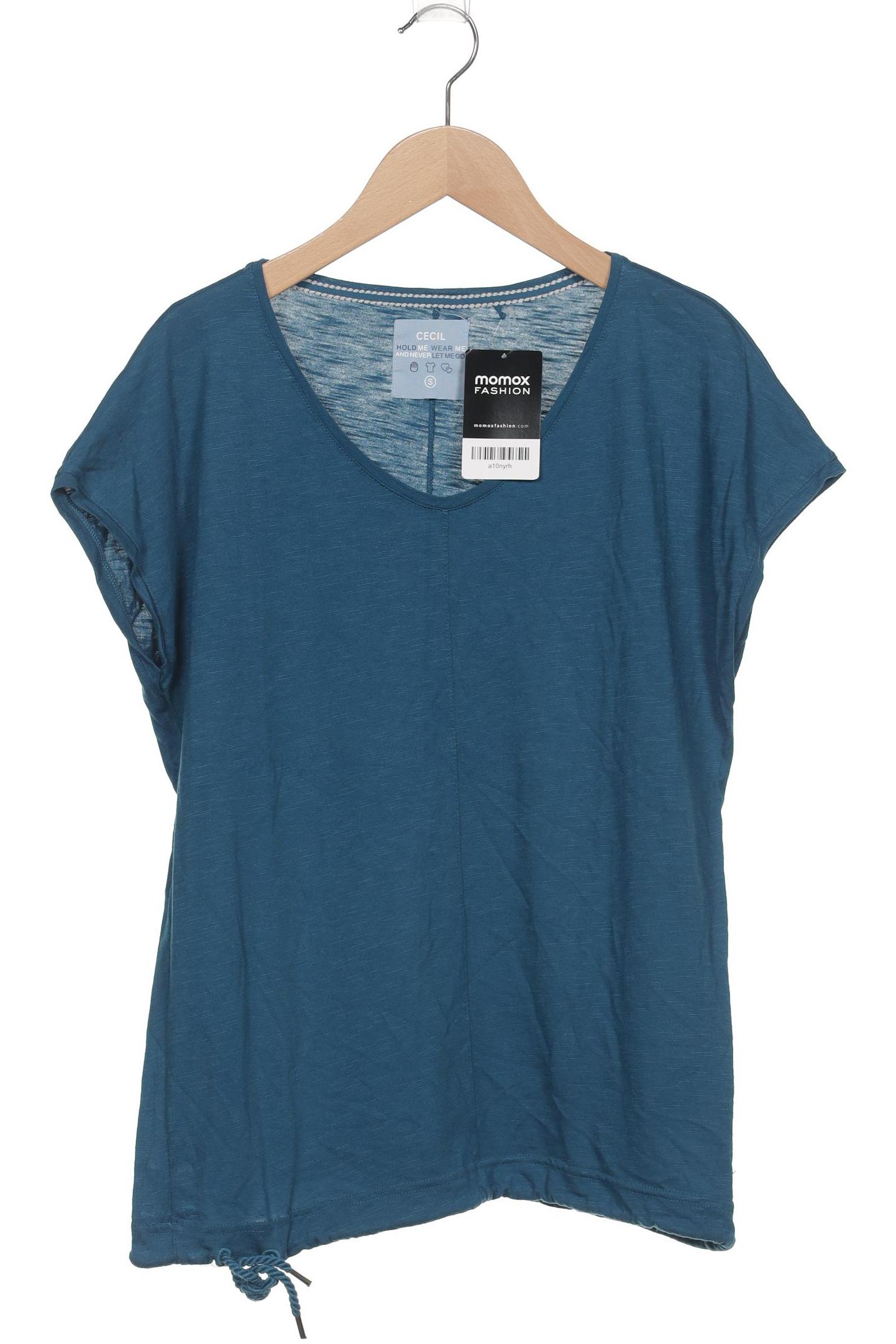 

Cecil Damen T-Shirt, blau, Gr. 36