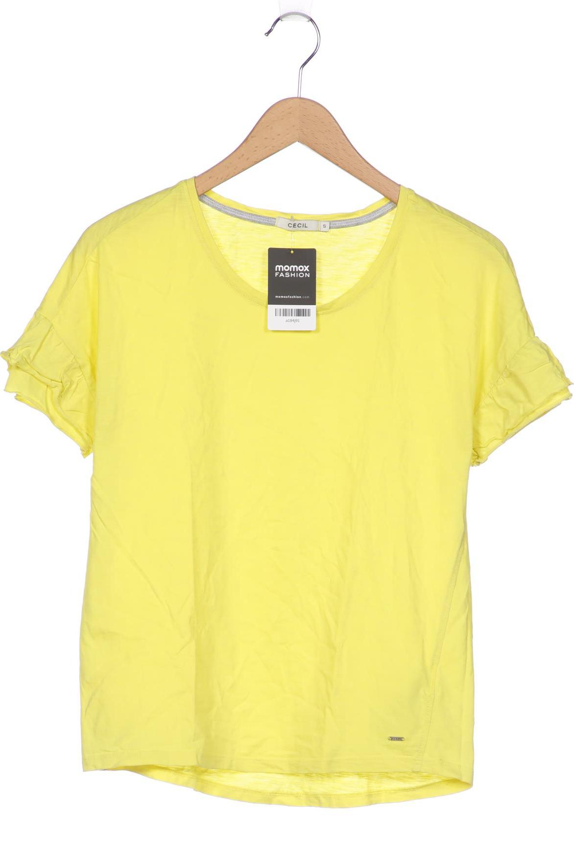 

CECIL Damen T-Shirt, gelb