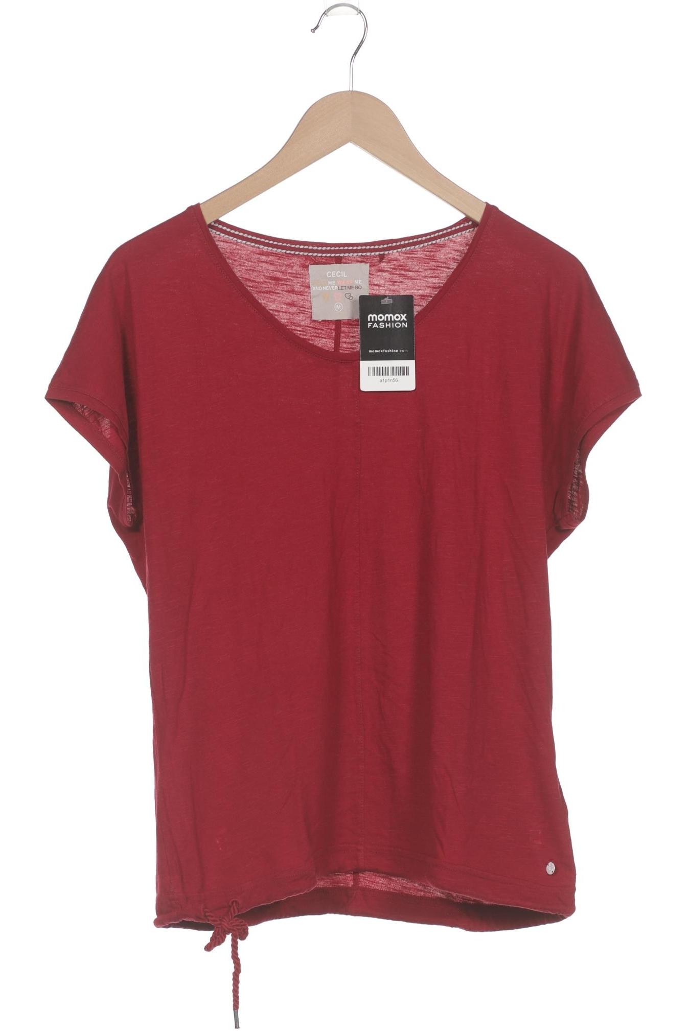 

Cecil Damen T-Shirt, bordeaux, Gr. 38