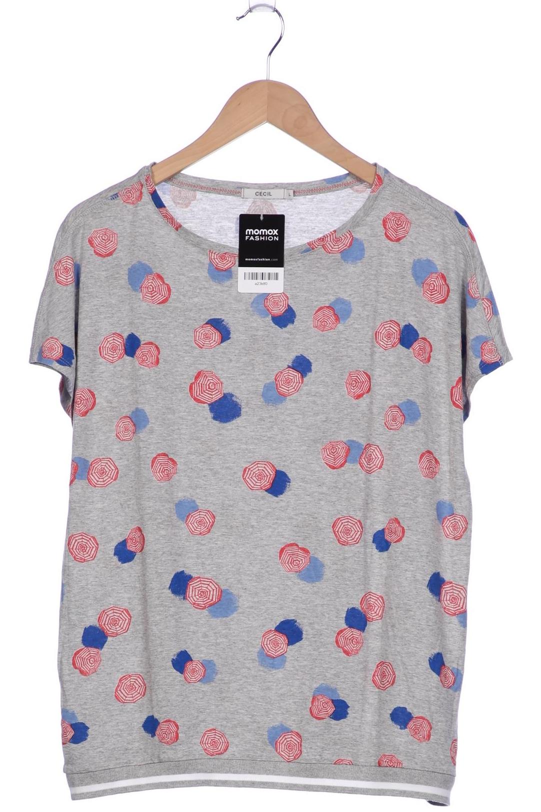 

Cecil Damen T-Shirt, grau, Gr. 42