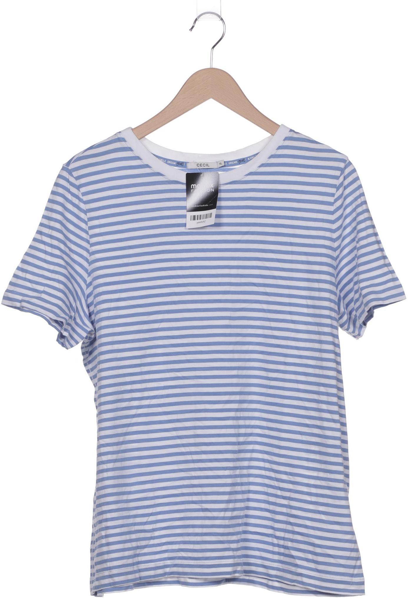 

Cecil Damen T-Shirt, blau, Gr. 44
