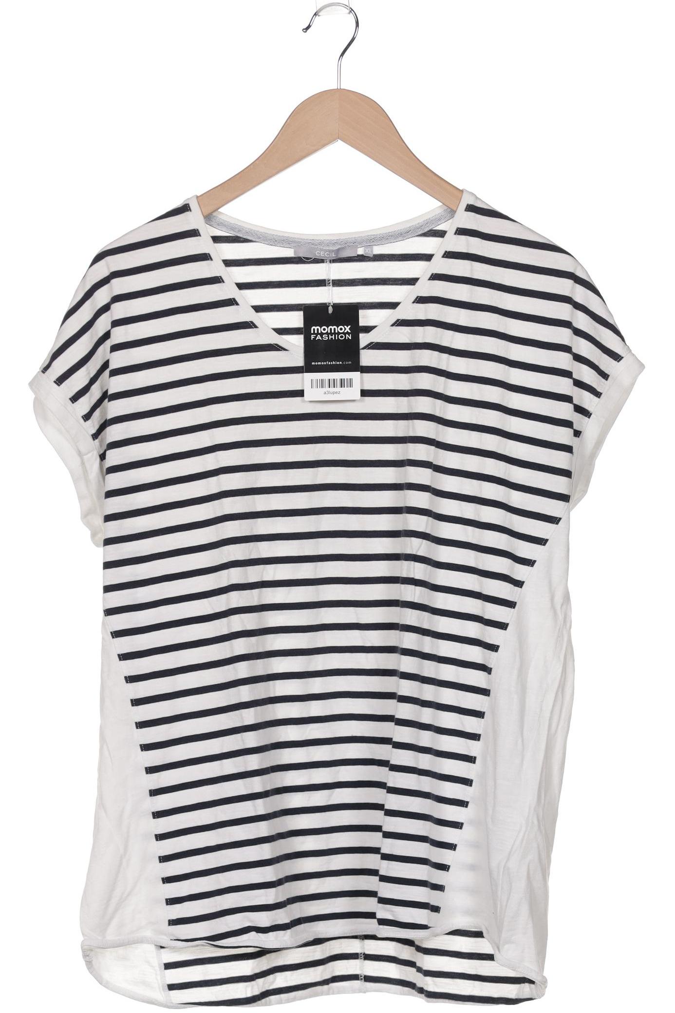 

Cecil Damen T-Shirt, weiß, Gr. 44