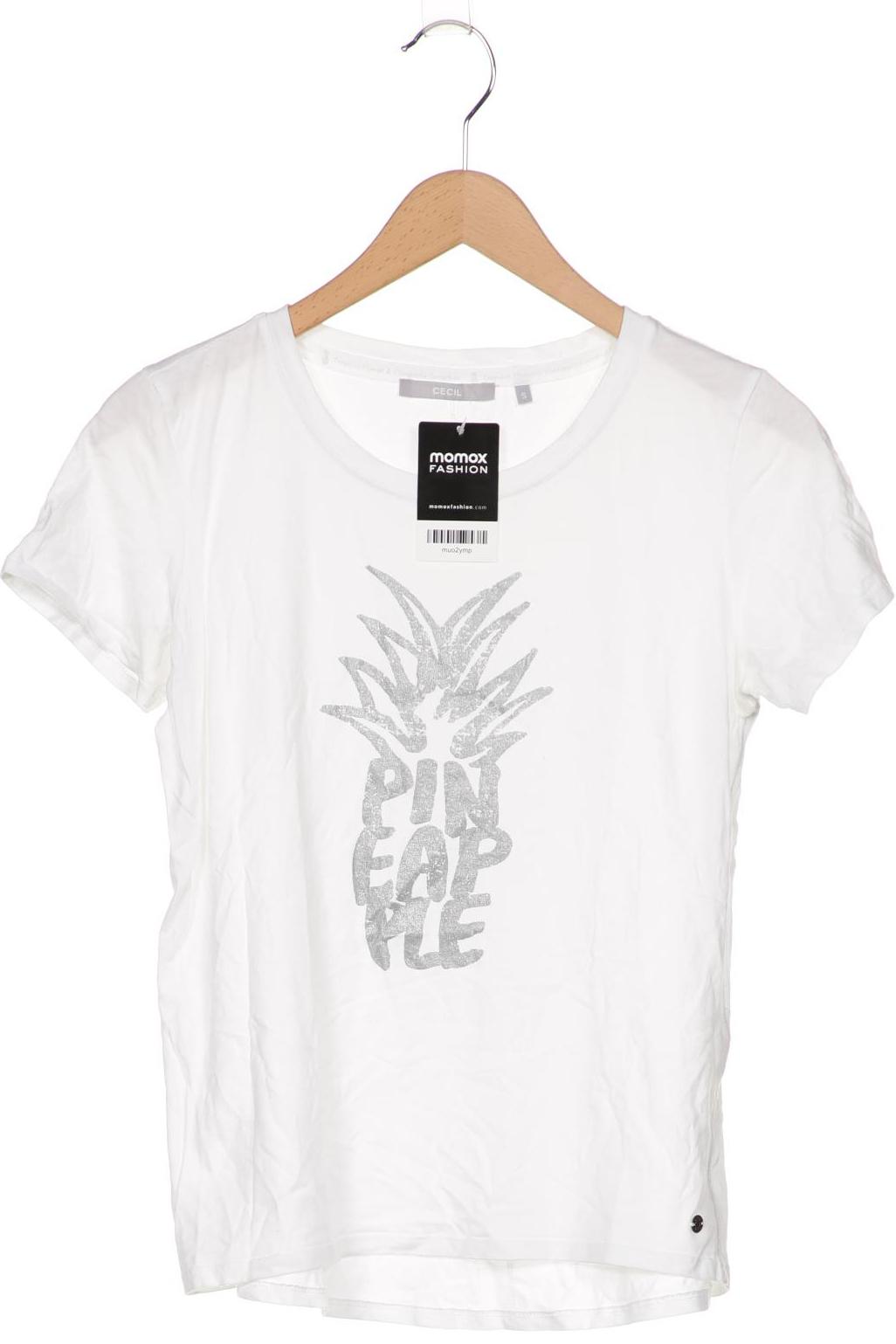 

Cecil Damen T-Shirt, weiß, Gr. 36