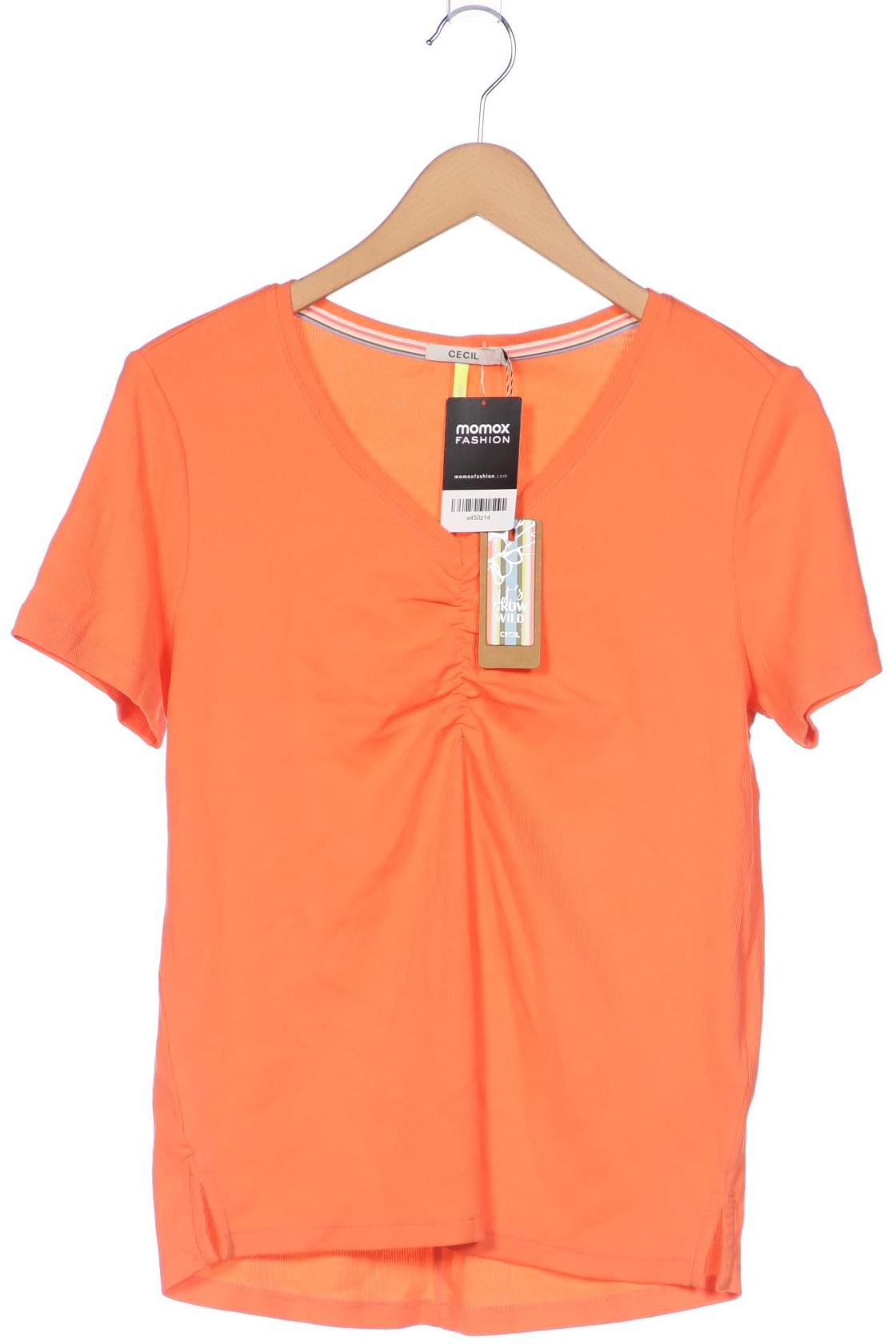 

Cecil Damen T-Shirt, orange, Gr. 36
