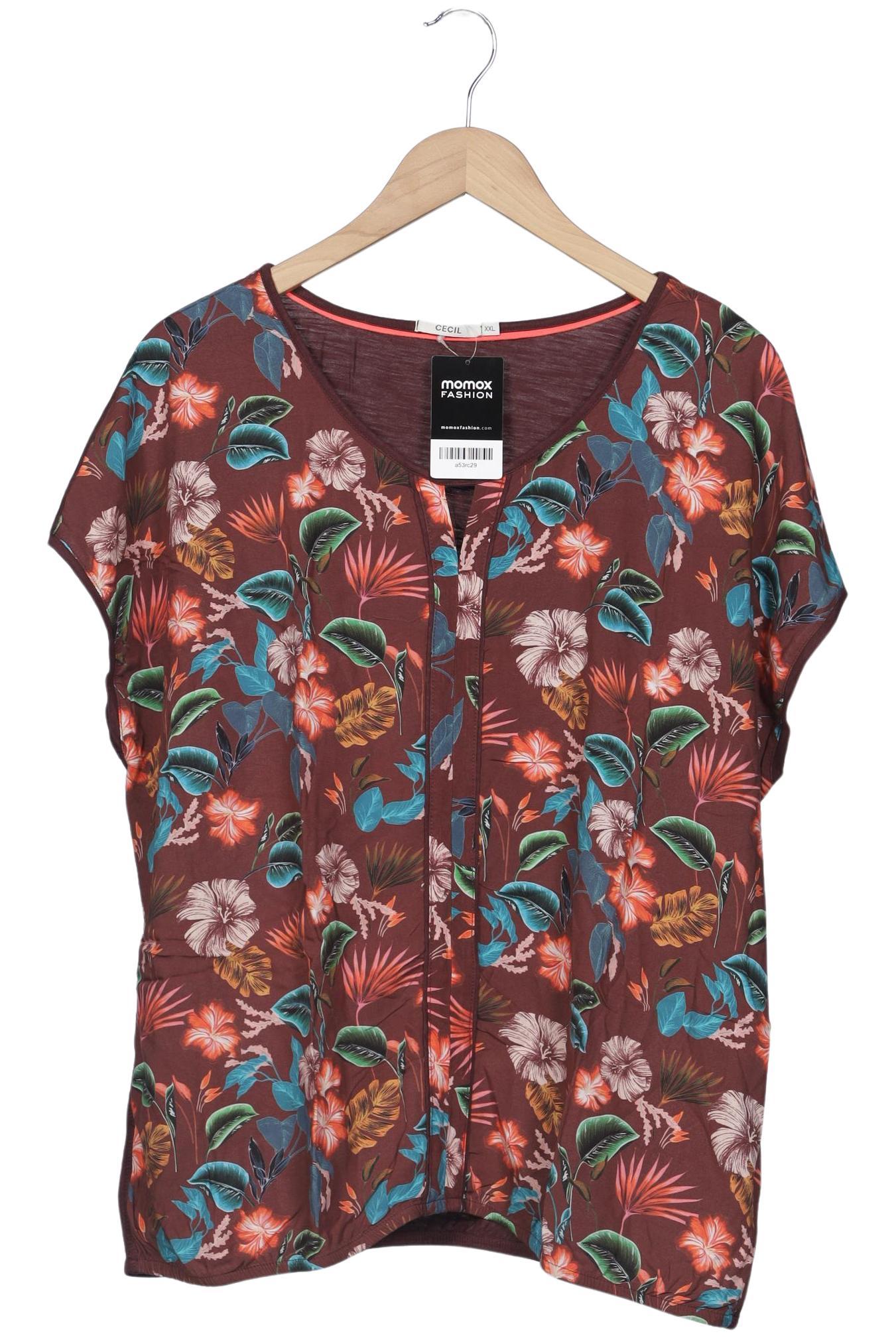 

Cecil Damen T-Shirt, bordeaux, Gr. 46