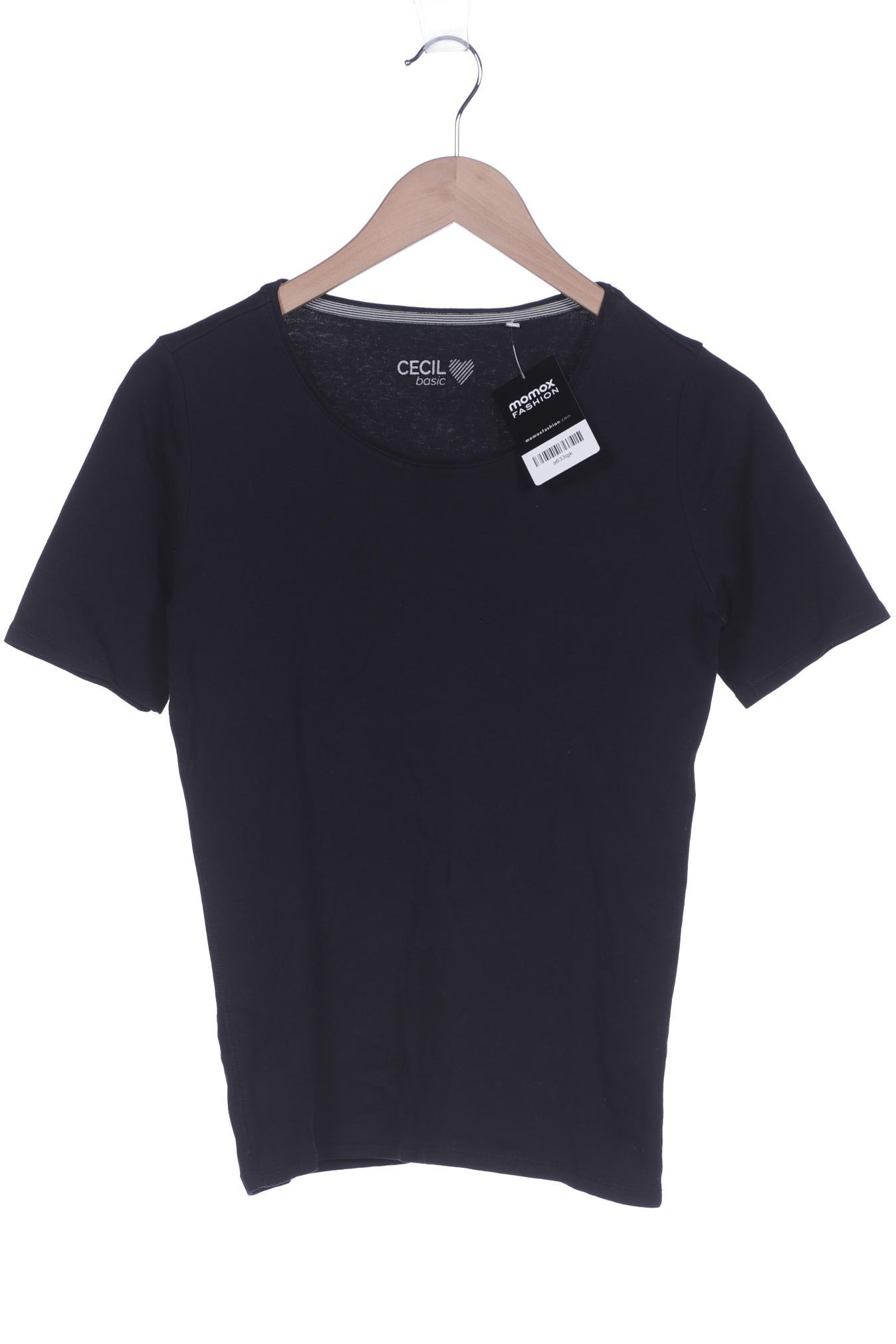 

CECIL Damen T-Shirt, schwarz