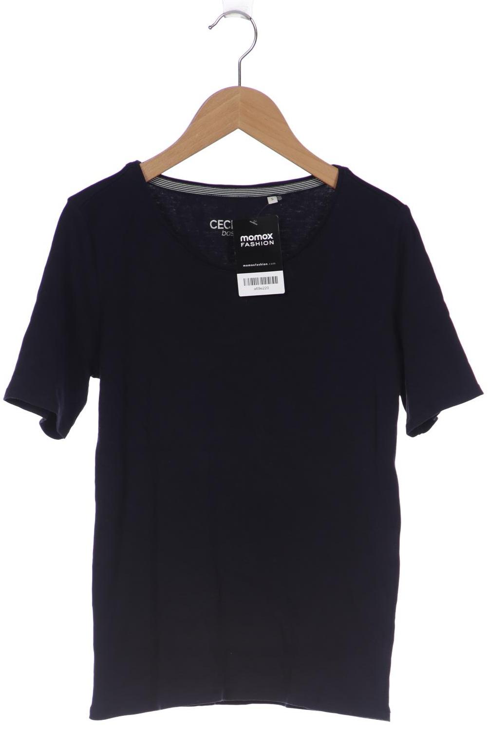 

CECIL Damen T-Shirt, marineblau