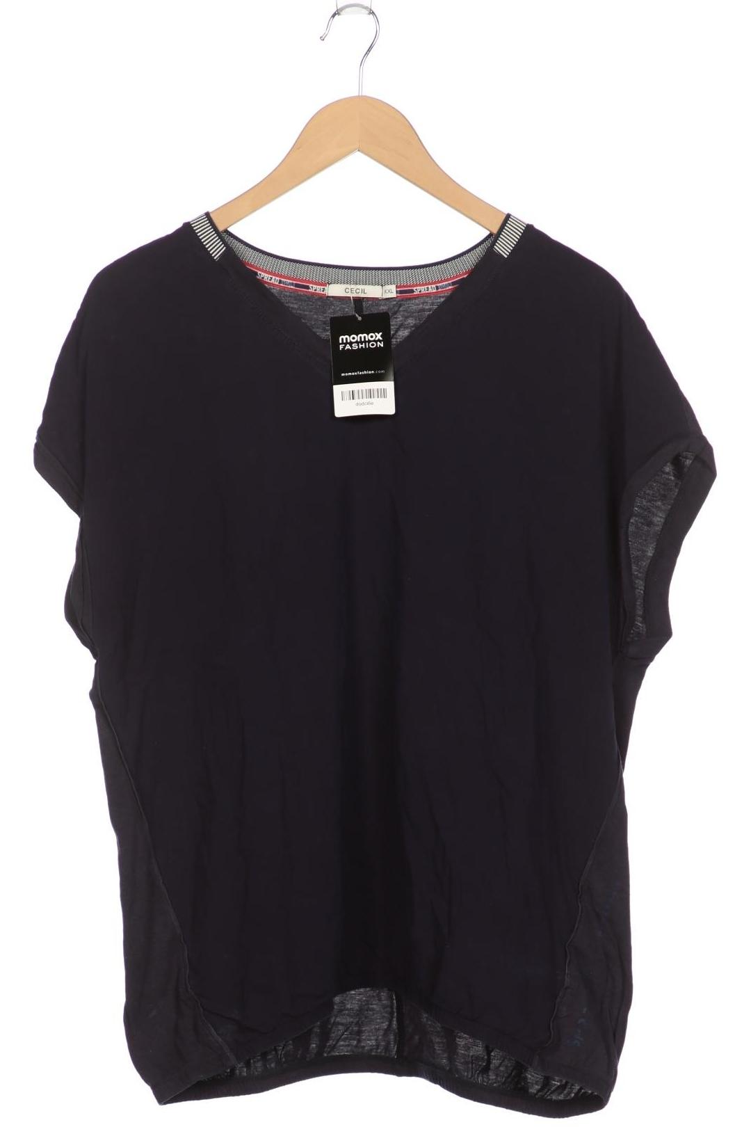 

Cecil Damen T-Shirt, marineblau, Gr. 46