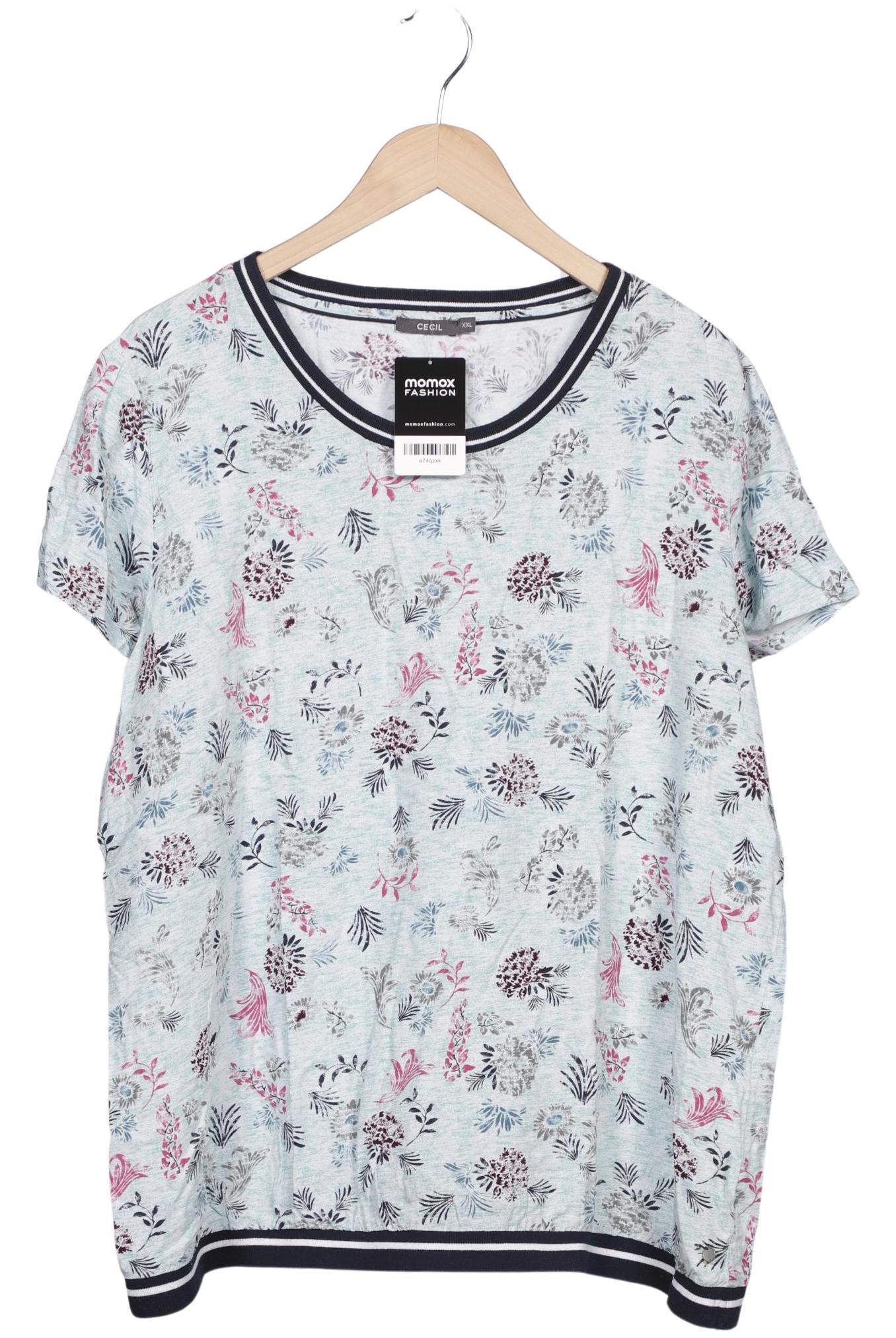 

Cecil Damen T-Shirt, hellblau, Gr. 46