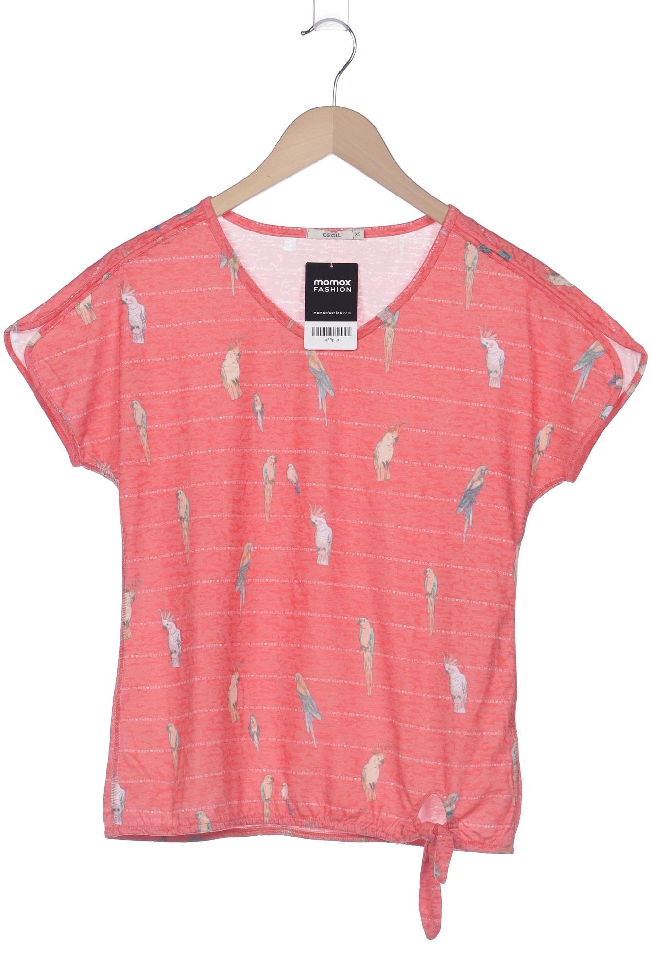 

Cecil Damen T-Shirt, rot, Gr. 34