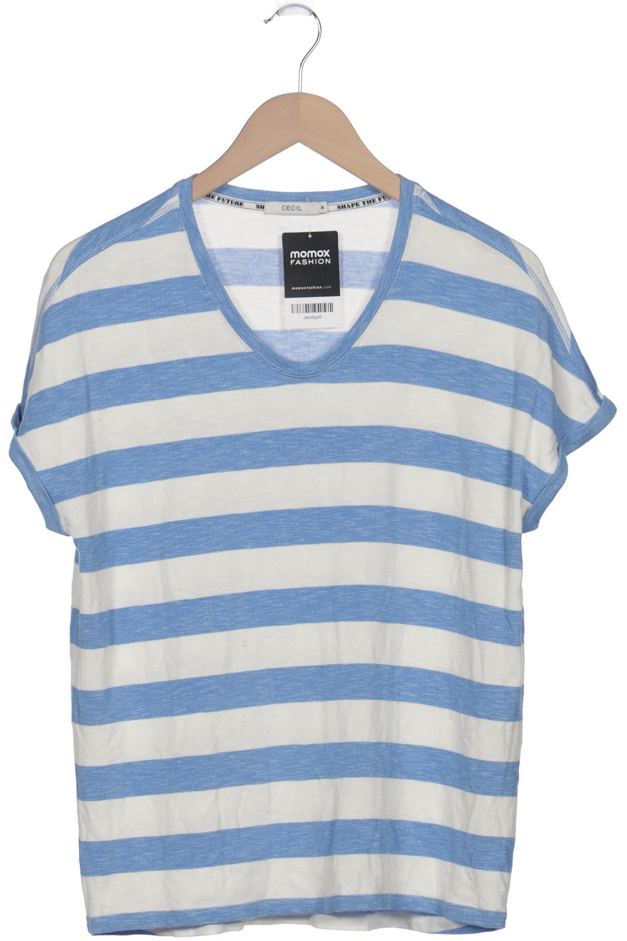 

Cecil Damen T-Shirt, blau, Gr. 38