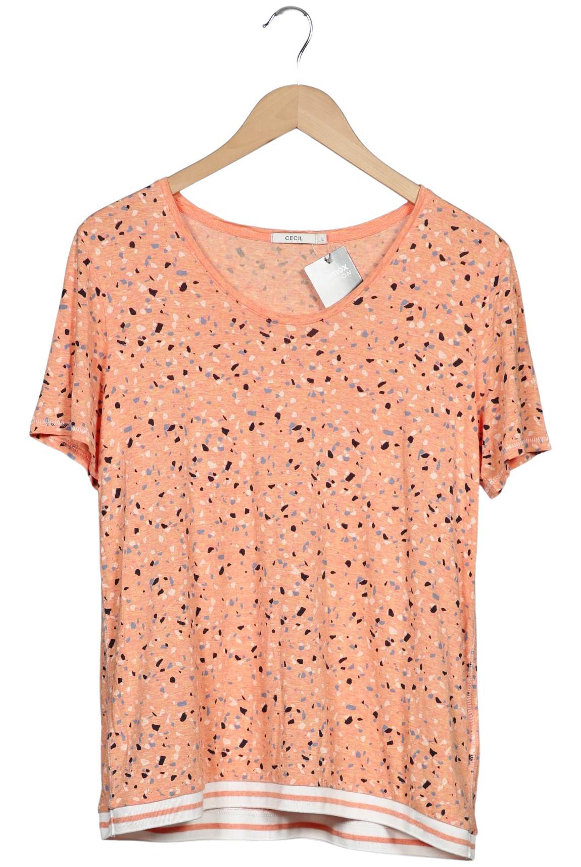 

Cecil Damen T-Shirt, orange, Gr. 42