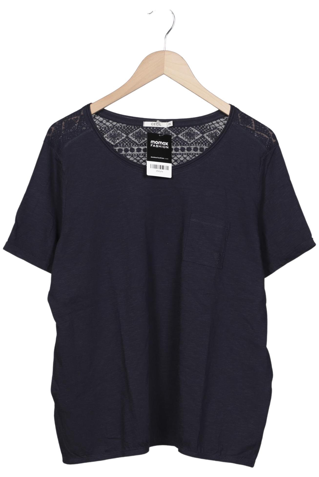 

Cecil Damen T-Shirt, marineblau, Gr. 46
