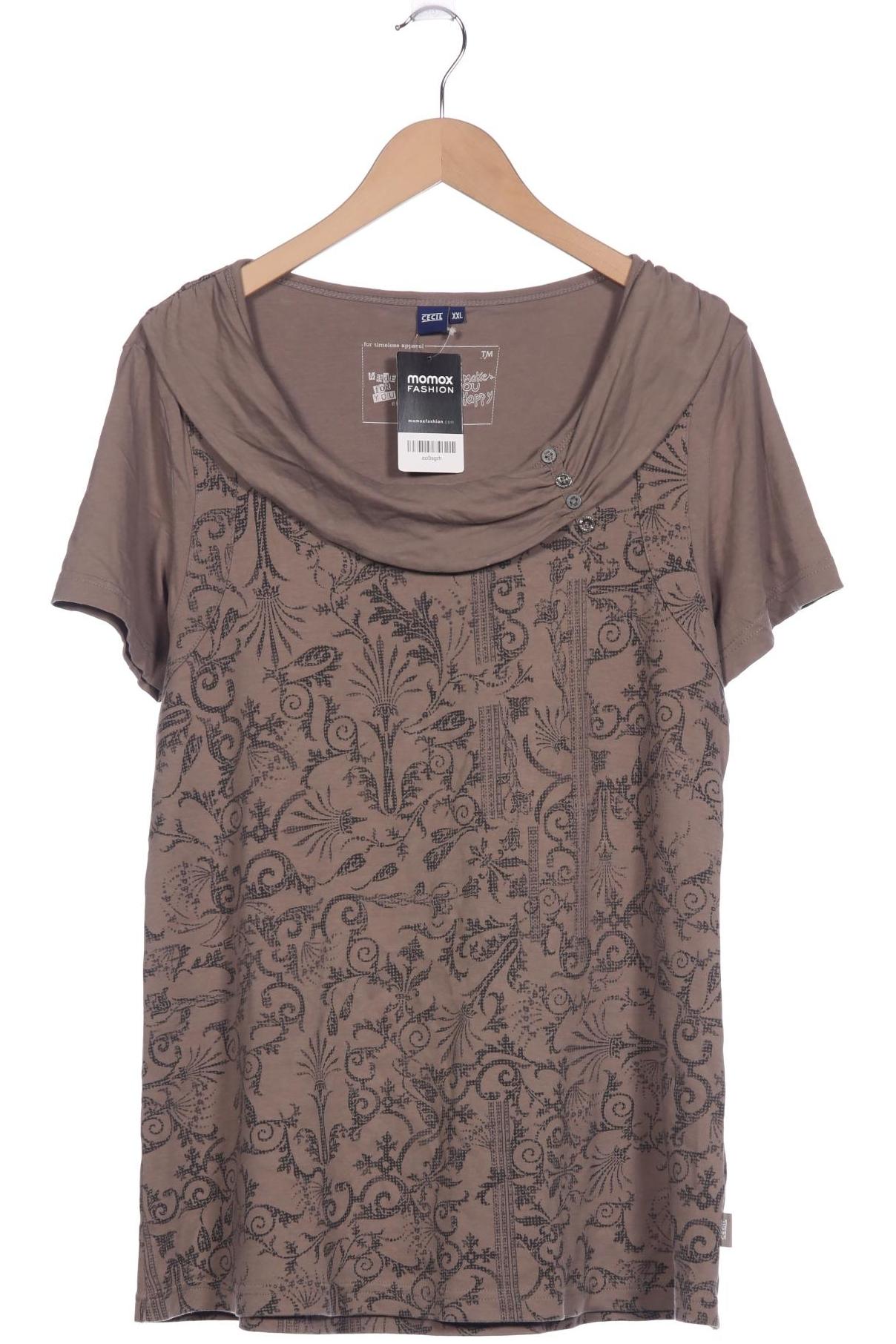 

Cecil Damen T-Shirt, beige, Gr. 46