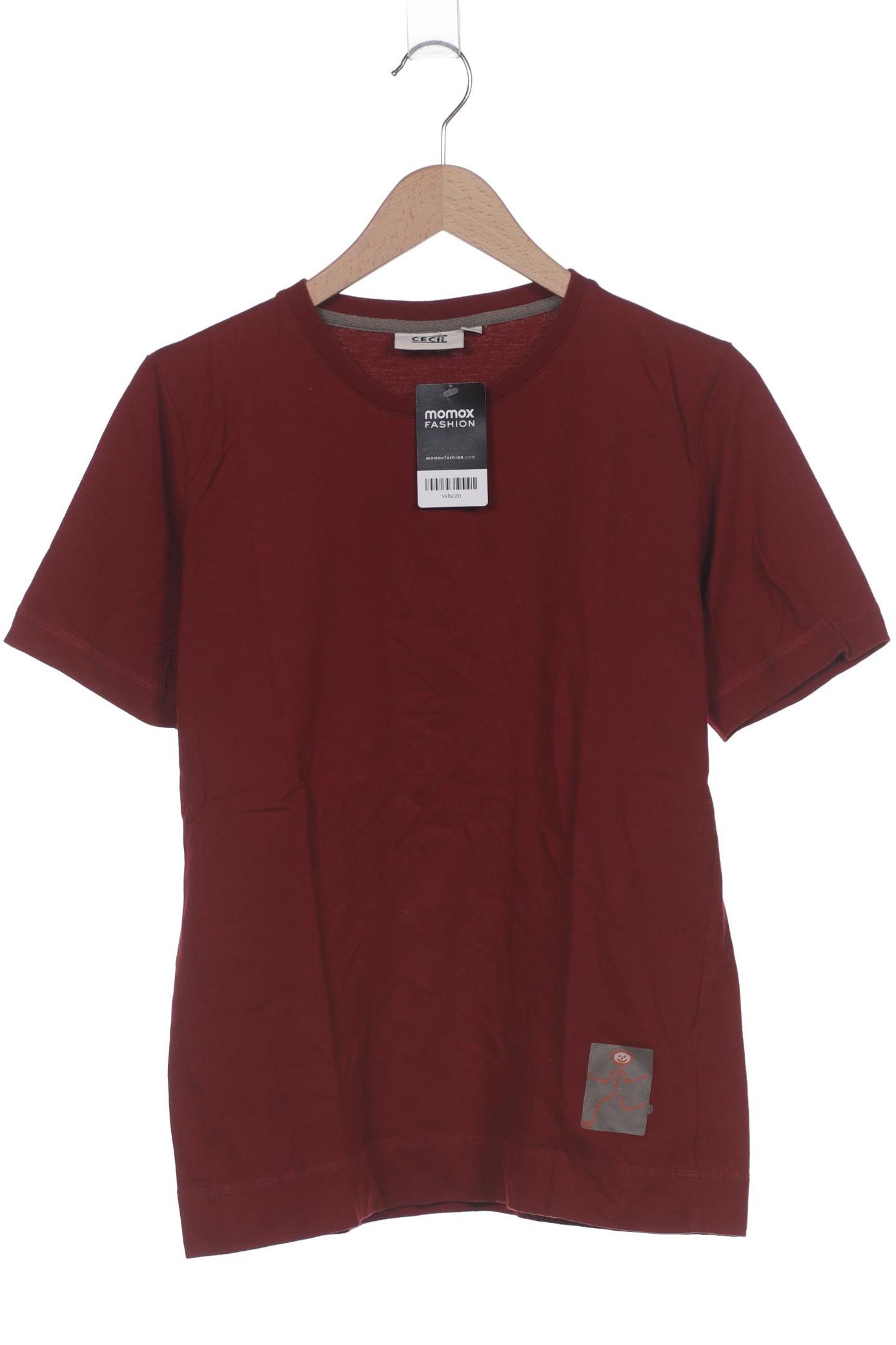 

Cecil Damen T-Shirt, bordeaux, Gr. 42
