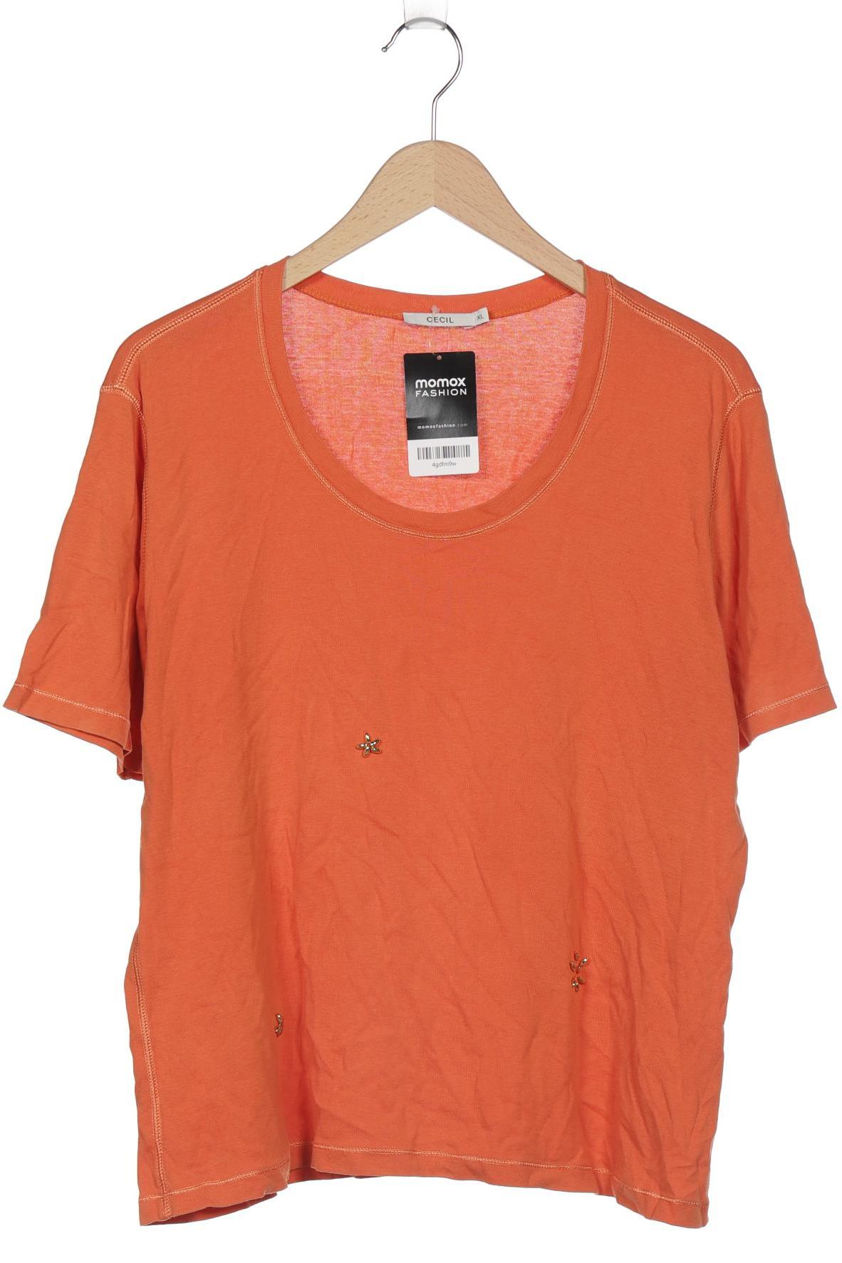 

CECIL Damen T-Shirt, orange