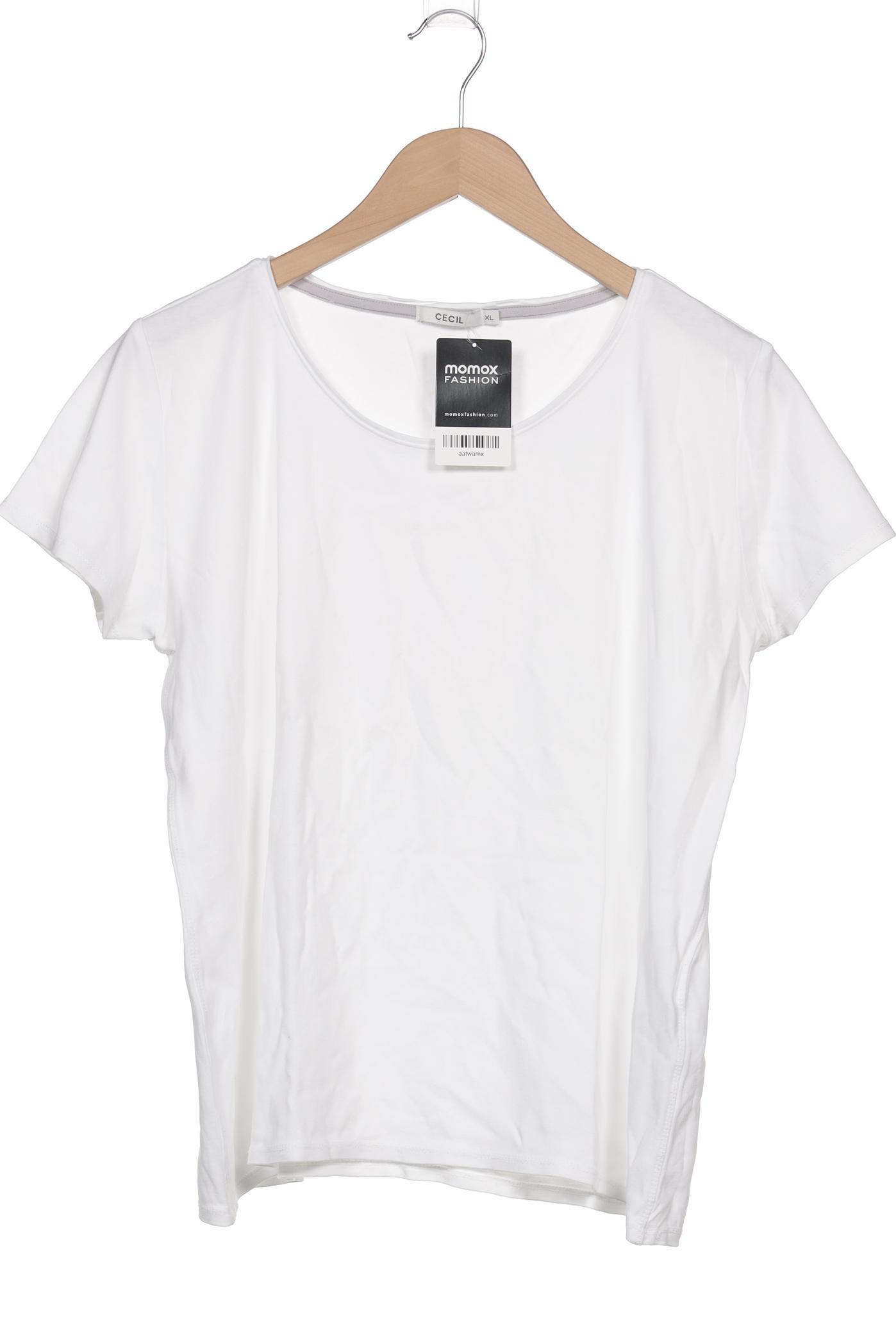 

Cecil Damen T-Shirt, weiß, Gr. 44