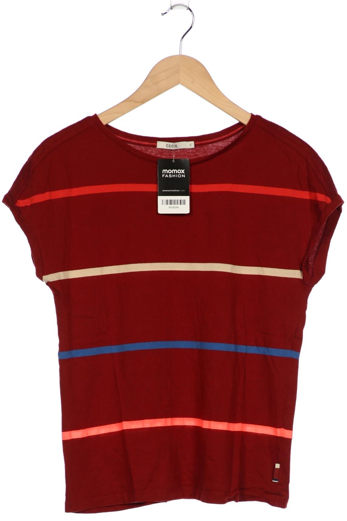 

Cecil Damen T-Shirt, bordeaux, Gr. 36