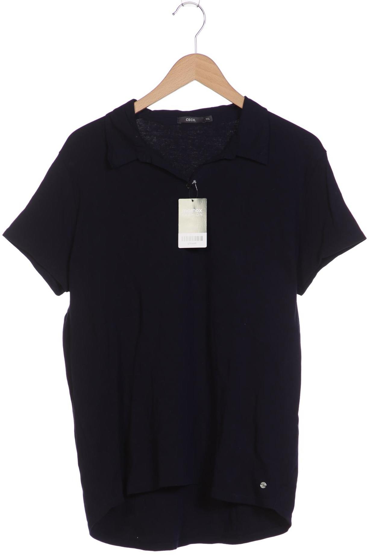 

CECIL Damen T-Shirt, marineblau