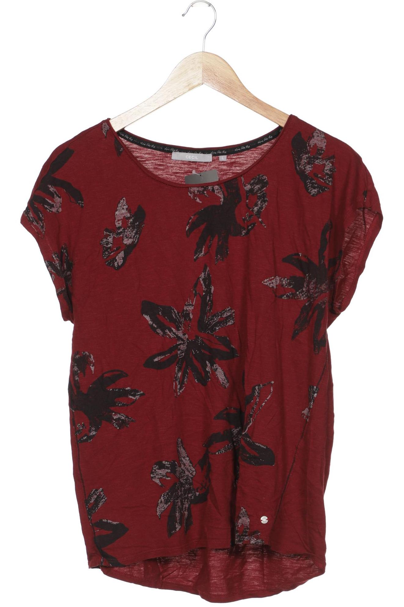 

Cecil Damen T-Shirt, rot, Gr. 42