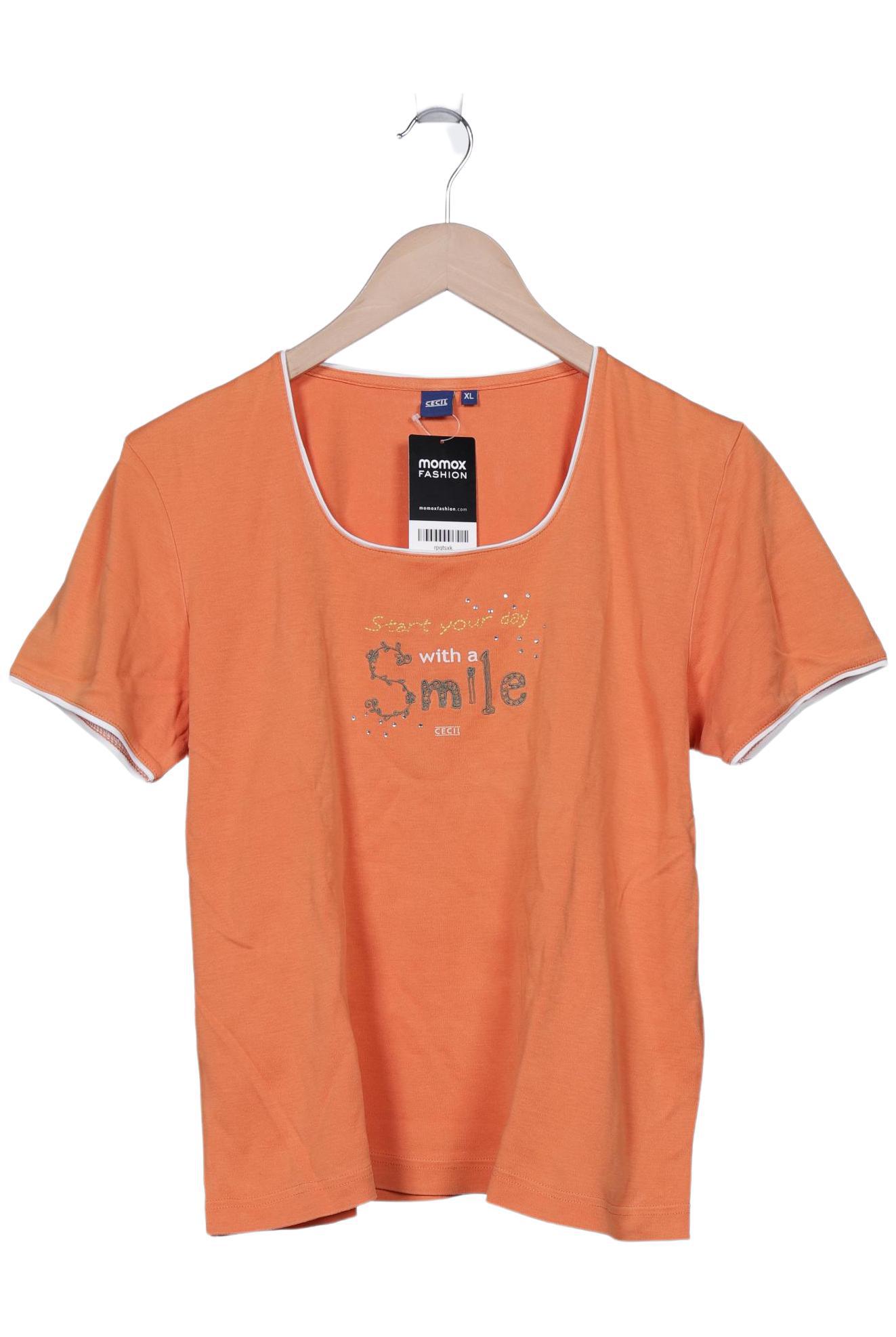 

Cecil Damen T-Shirt, orange, Gr. 44