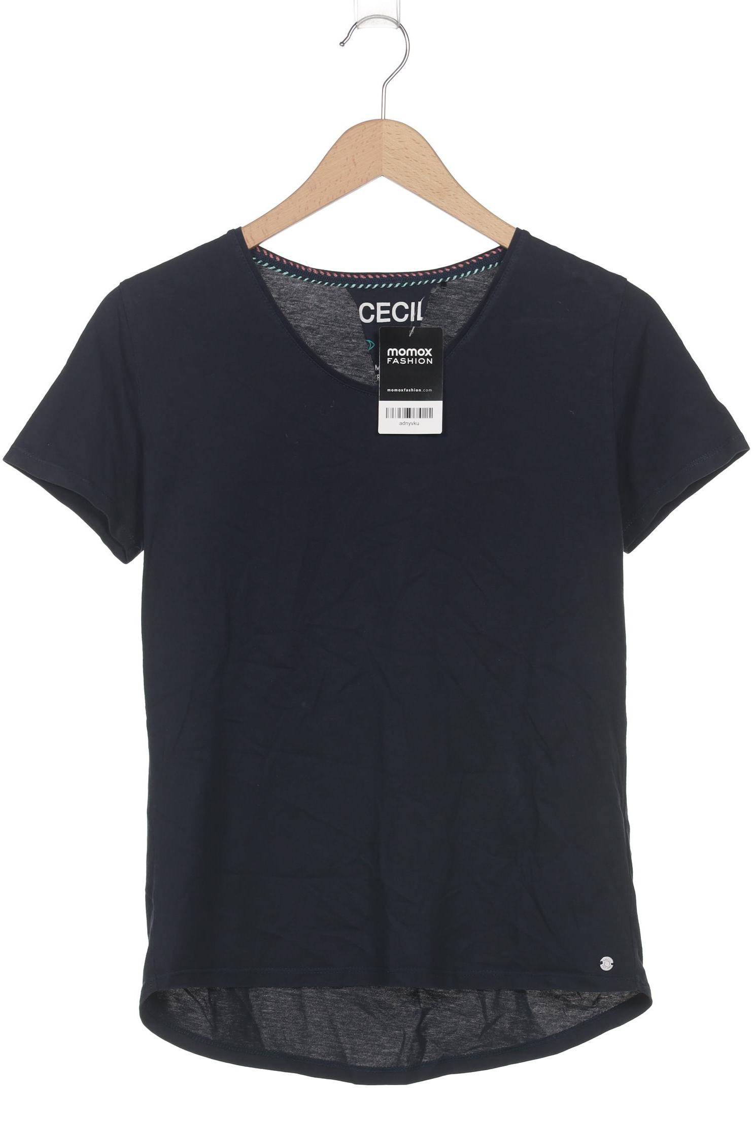 

Cecil Damen T-Shirt, marineblau, Gr. 36