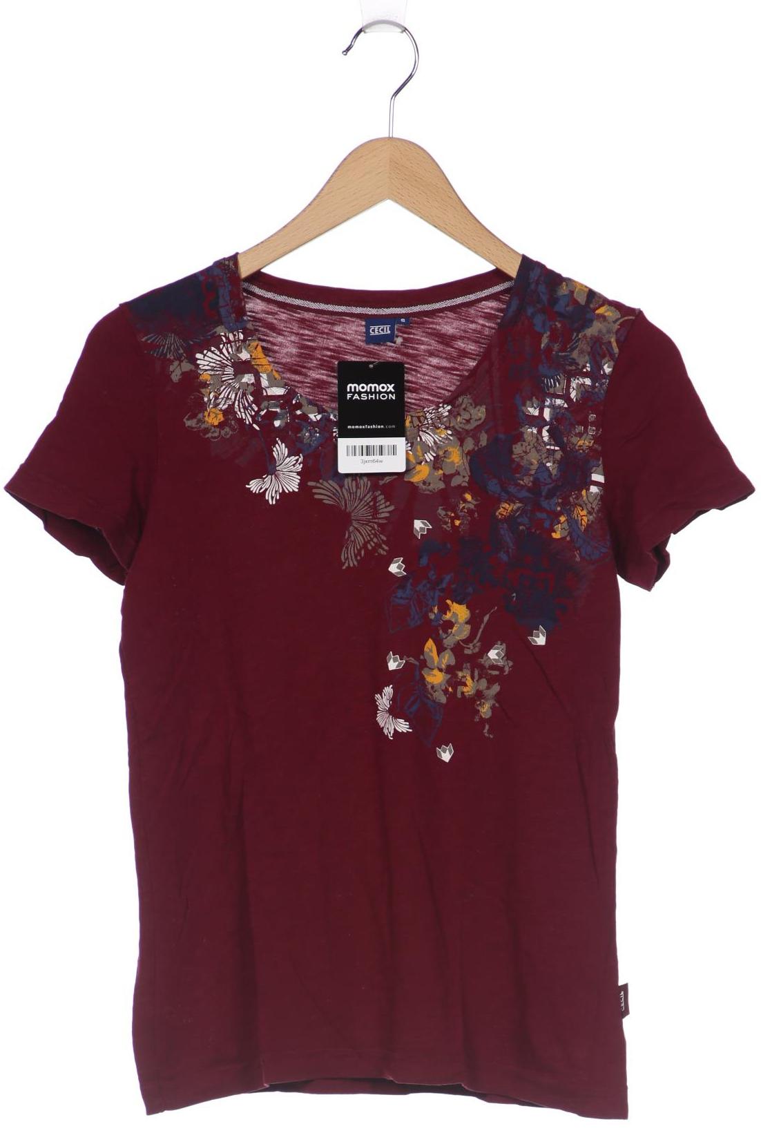 

CECIL Damen T-Shirt, bordeaux