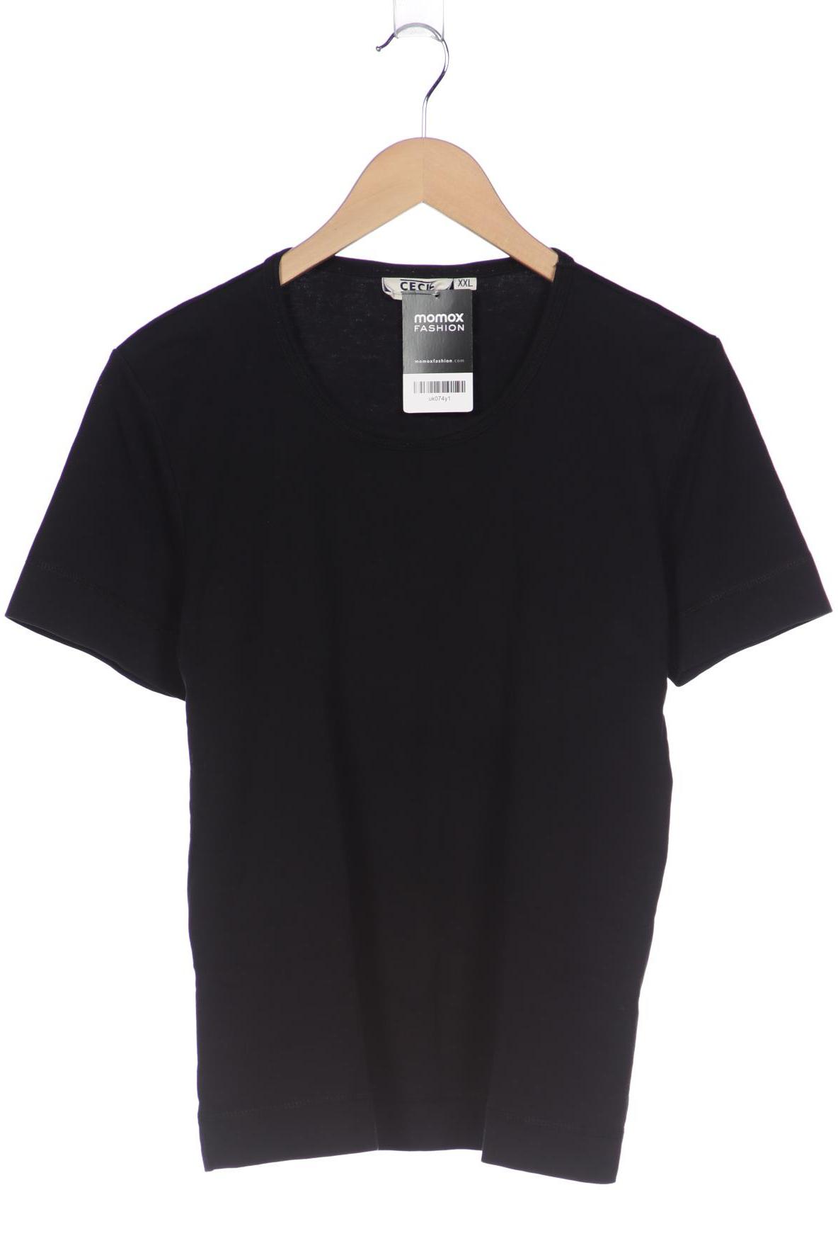 

CECIL Damen T-Shirt, schwarz