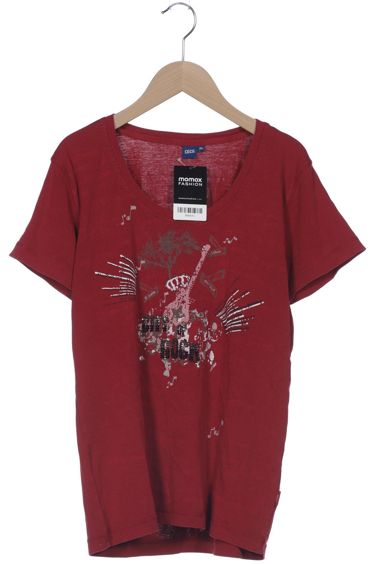 

Cecil Damen T-Shirt, rot, Gr. 44