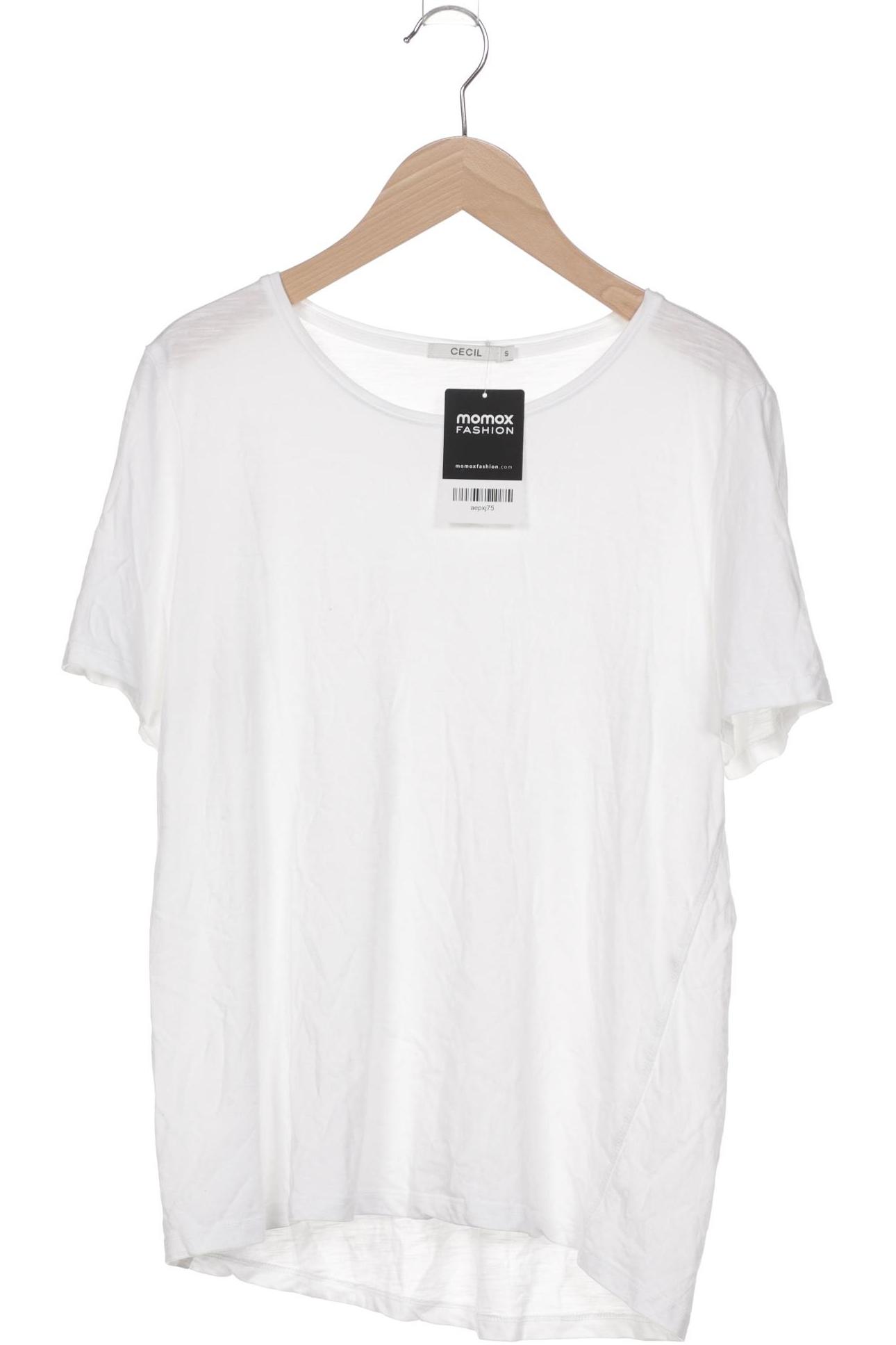 

Cecil Damen T-Shirt, weiß, Gr. 36