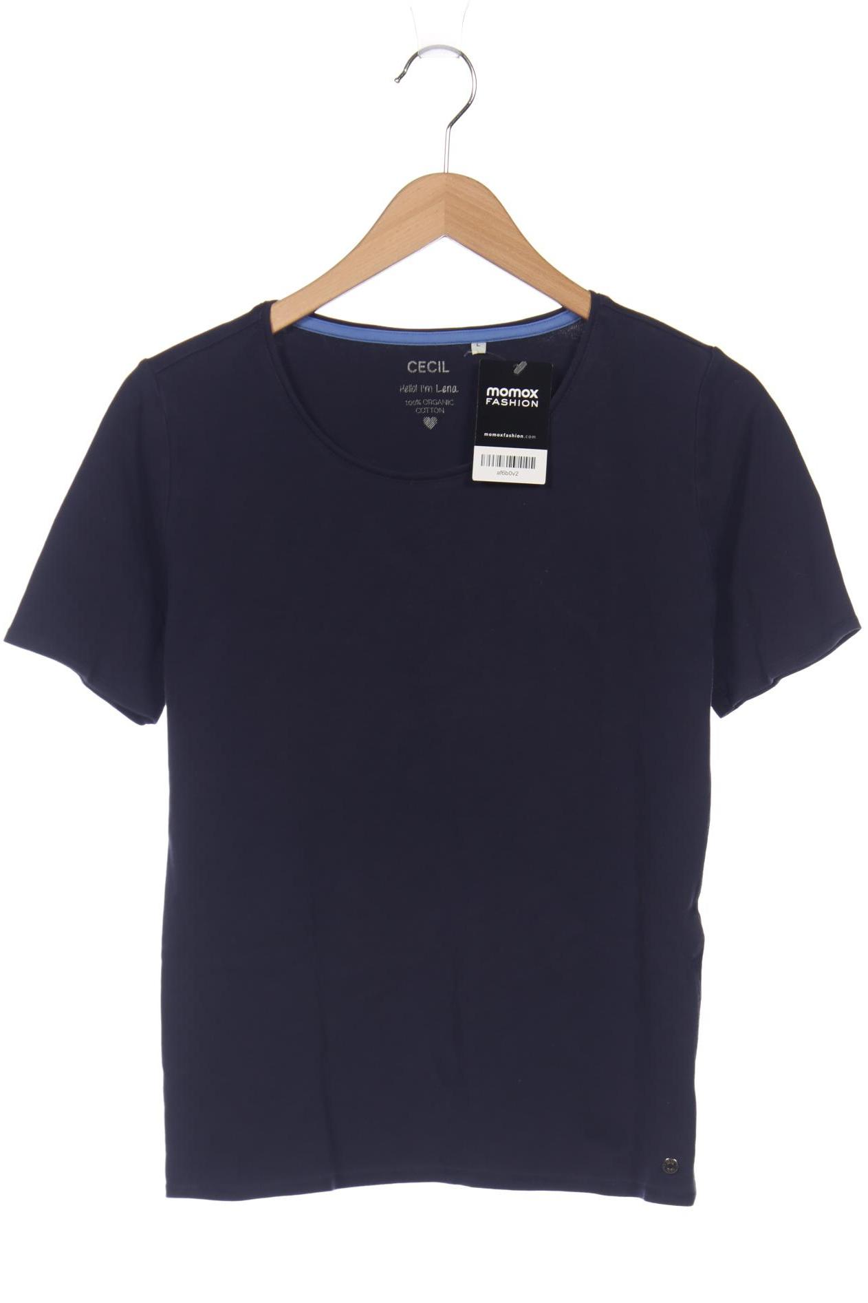 

CECIL Damen T-Shirt, marineblau