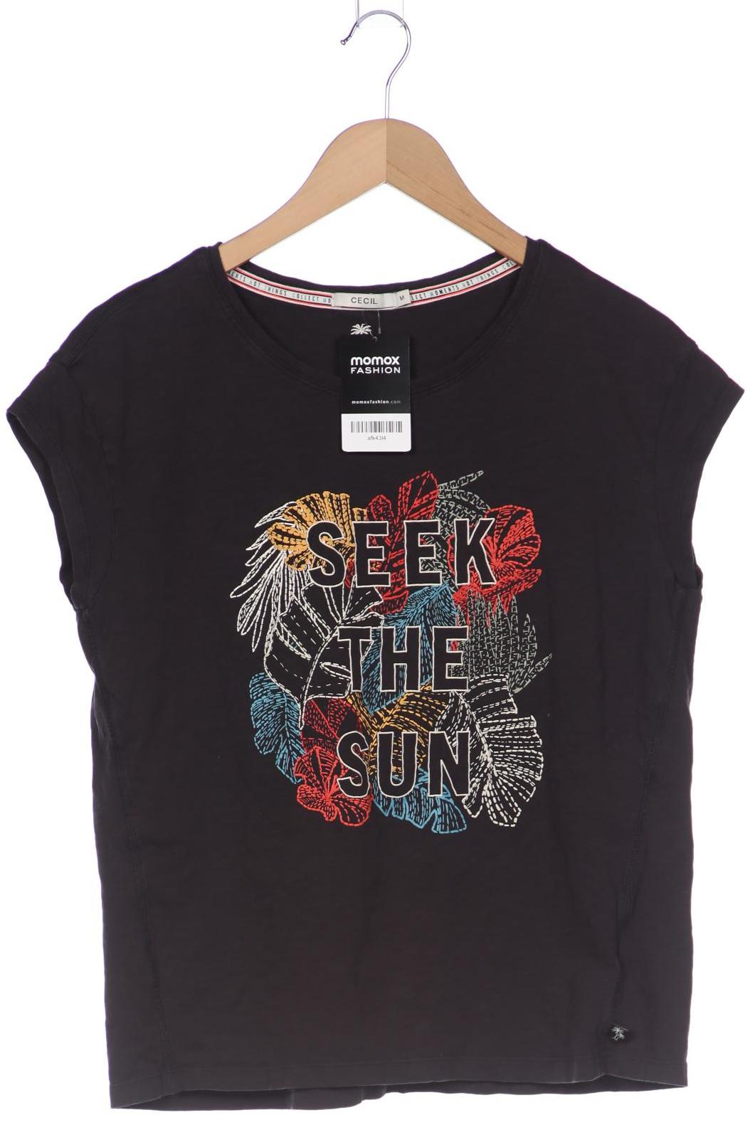 

Cecil Damen T-Shirt, grau, Gr. 38