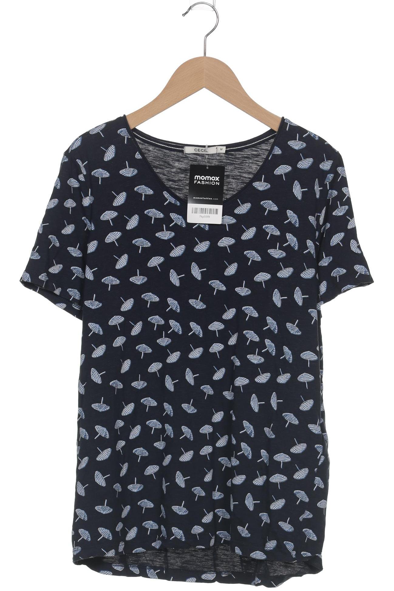 

Cecil Damen T-Shirt, marineblau, Gr. 38