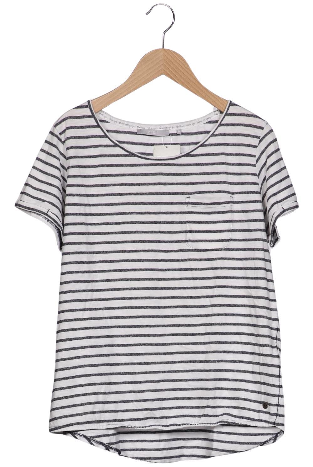 

Cecil Damen T-Shirt, mehrfarbig, Gr. 38