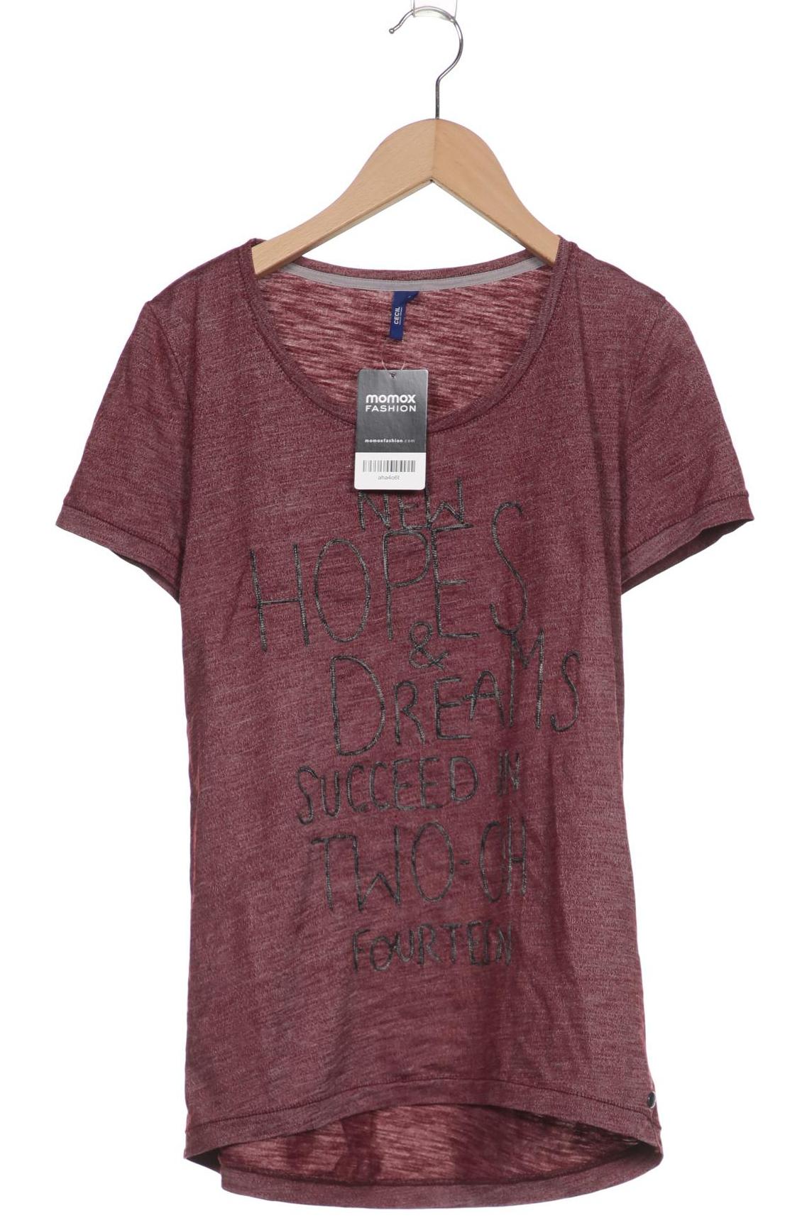 

CECIL Damen T-Shirt, bordeaux