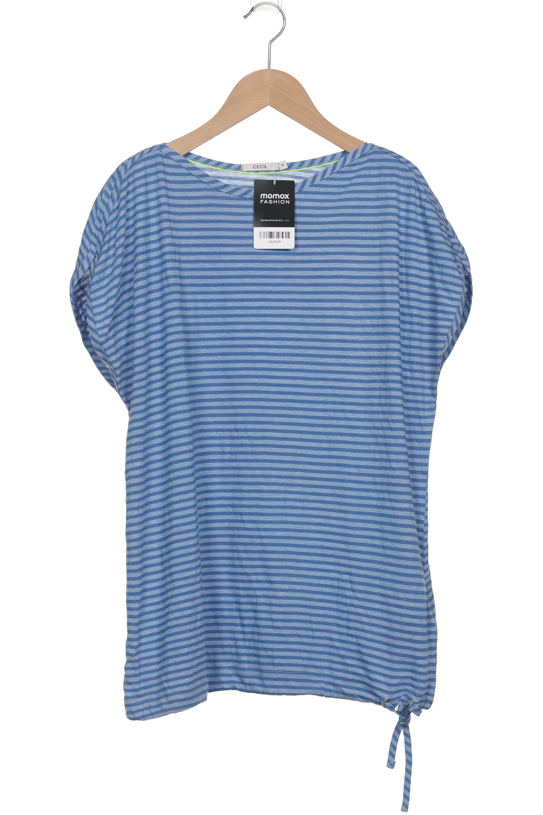 

Cecil Damen T-Shirt, blau, Gr. 38